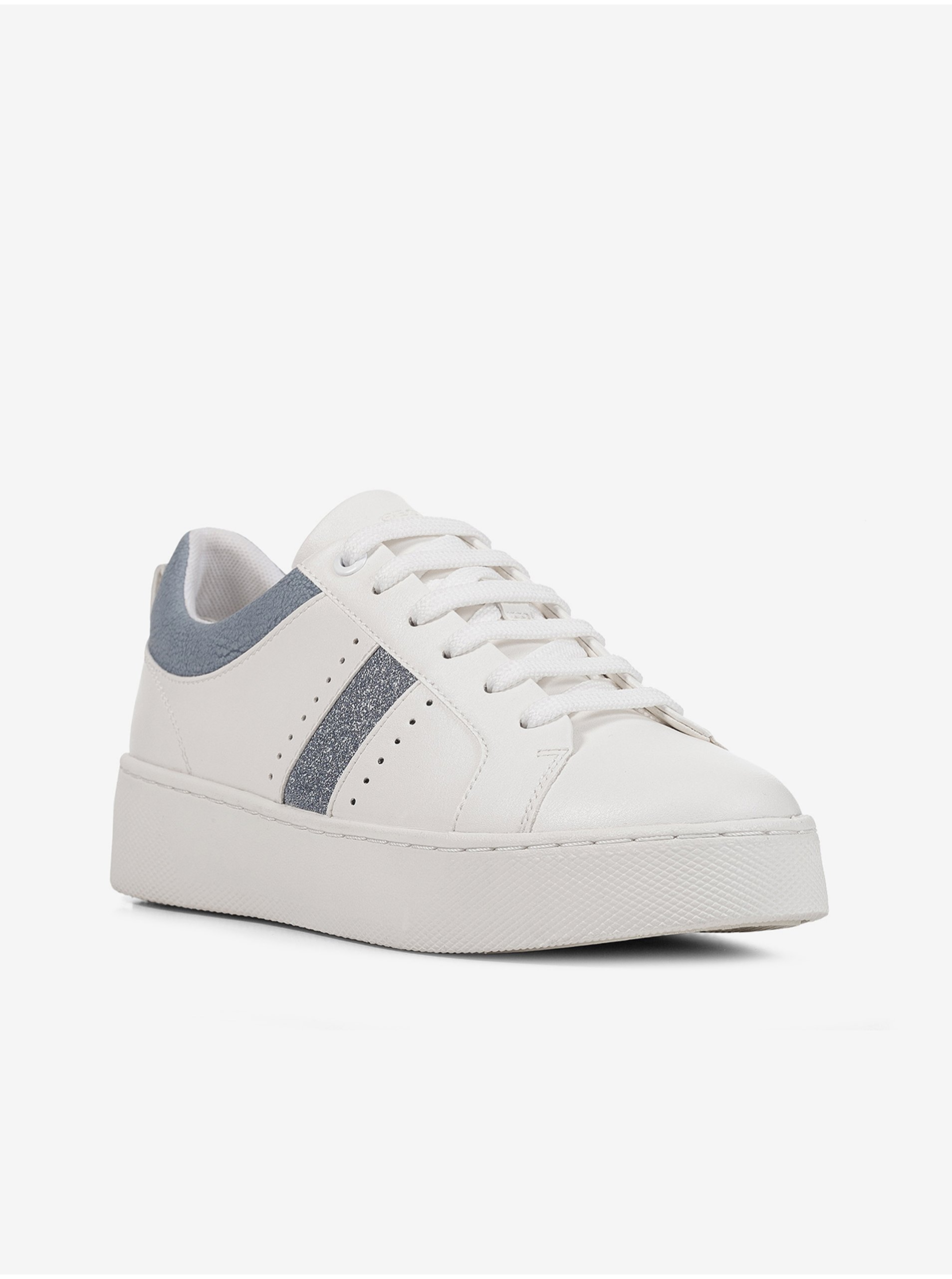 Pantofi sport si tenisi pentru femei Geox - alb, gri