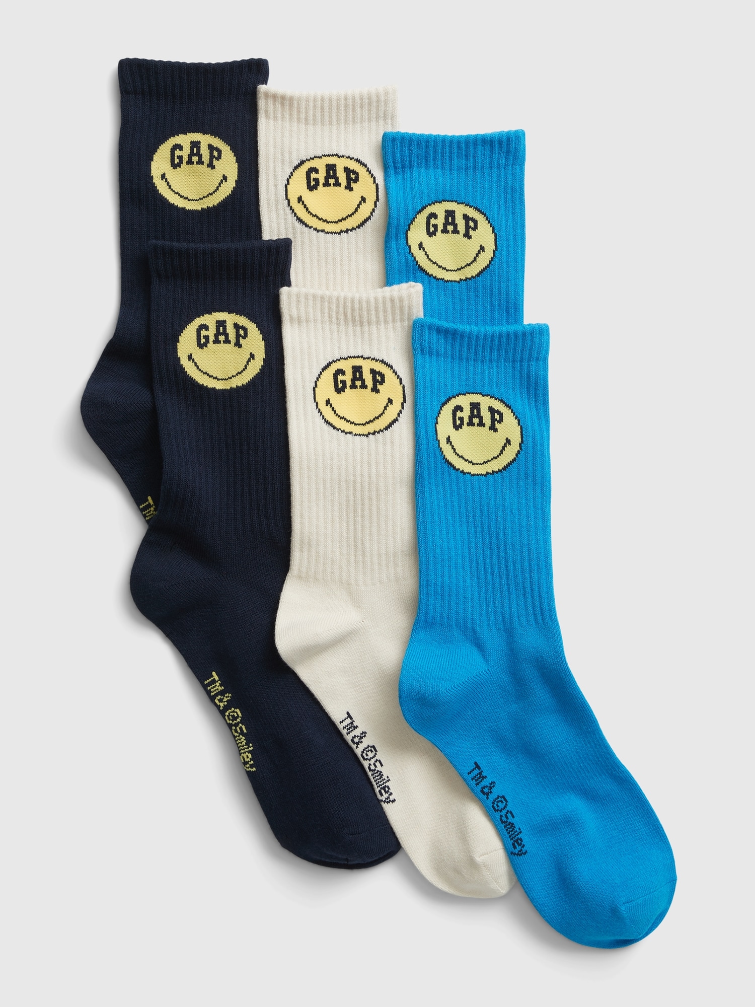 GAP Socks & Smiley, 3 Pairs® - Men