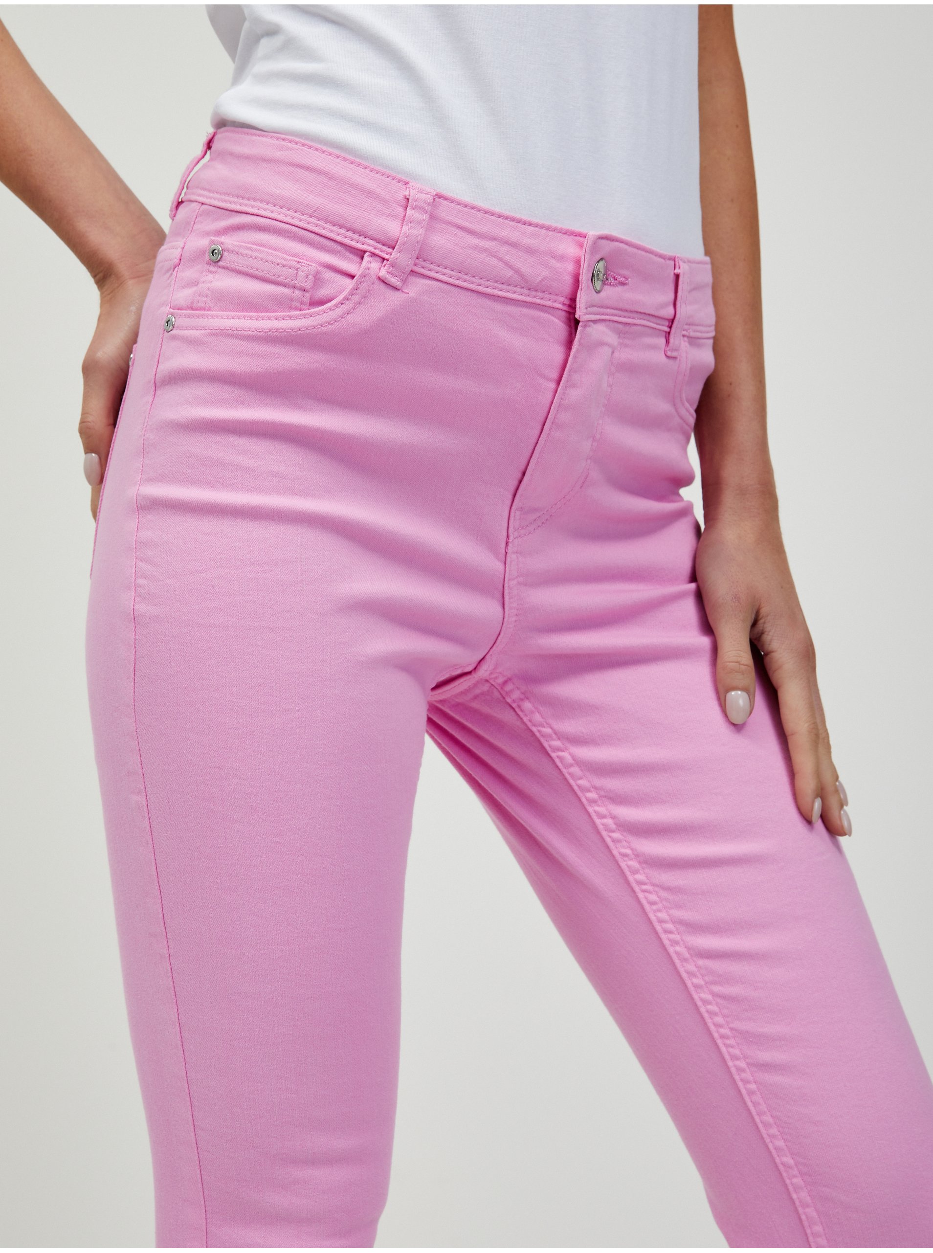 Slim fit pentru femei ORSAY - roz
