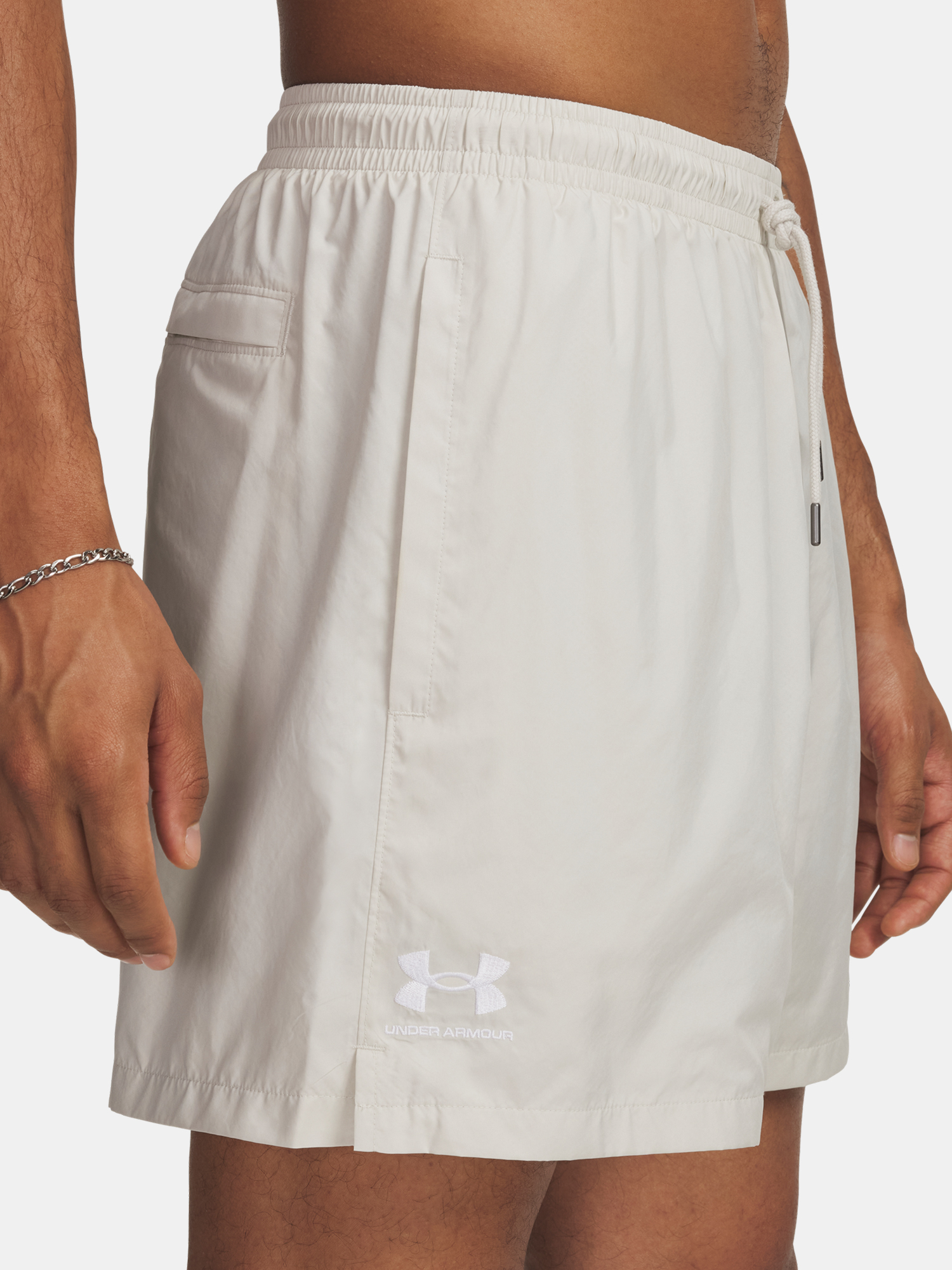 Men&#039;s shorts Under Armour UA Icon Volley Short-WHT - Men&#039;s