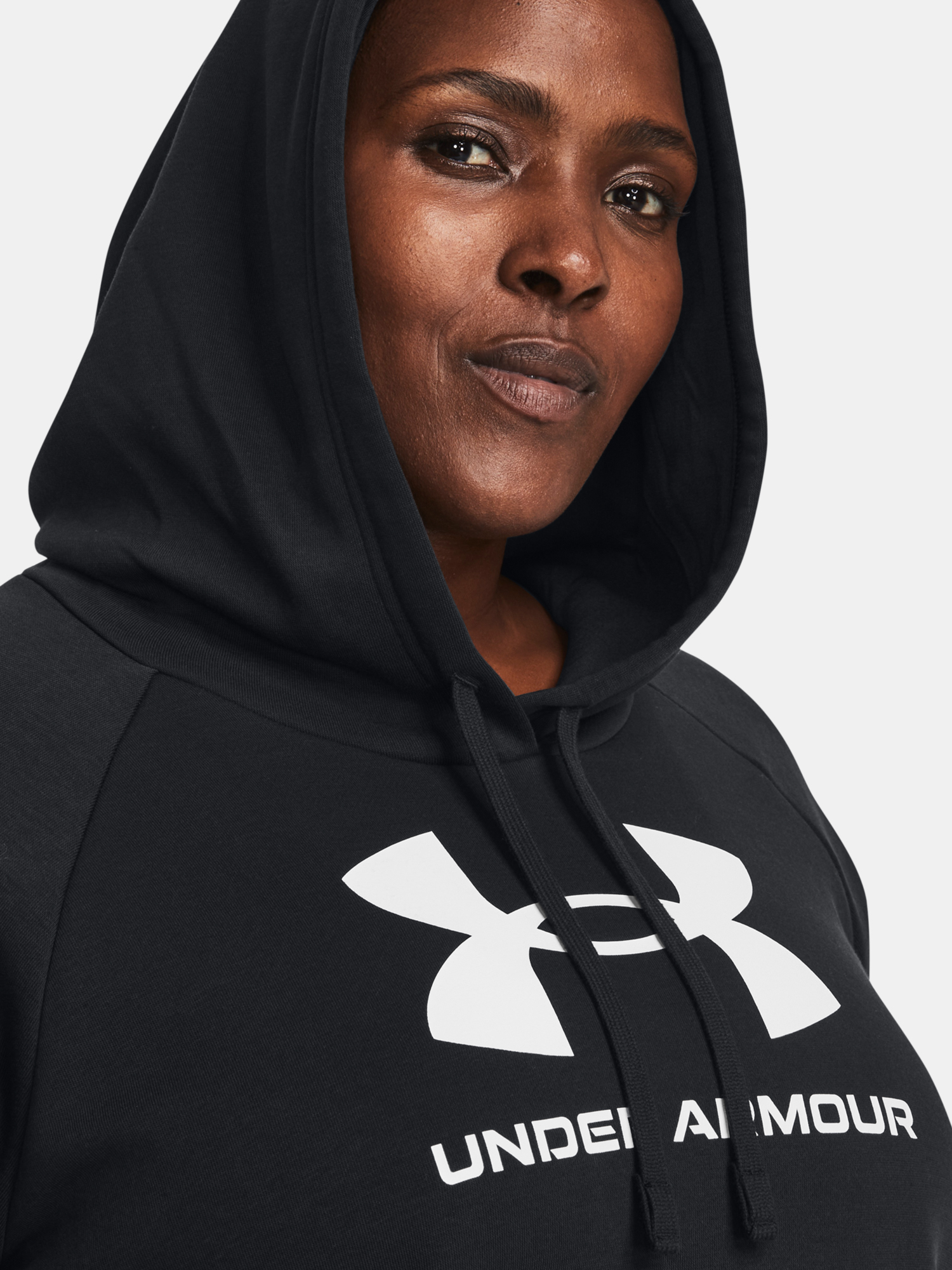 Marimi curvy pentru femei Under Armour - negru, alb