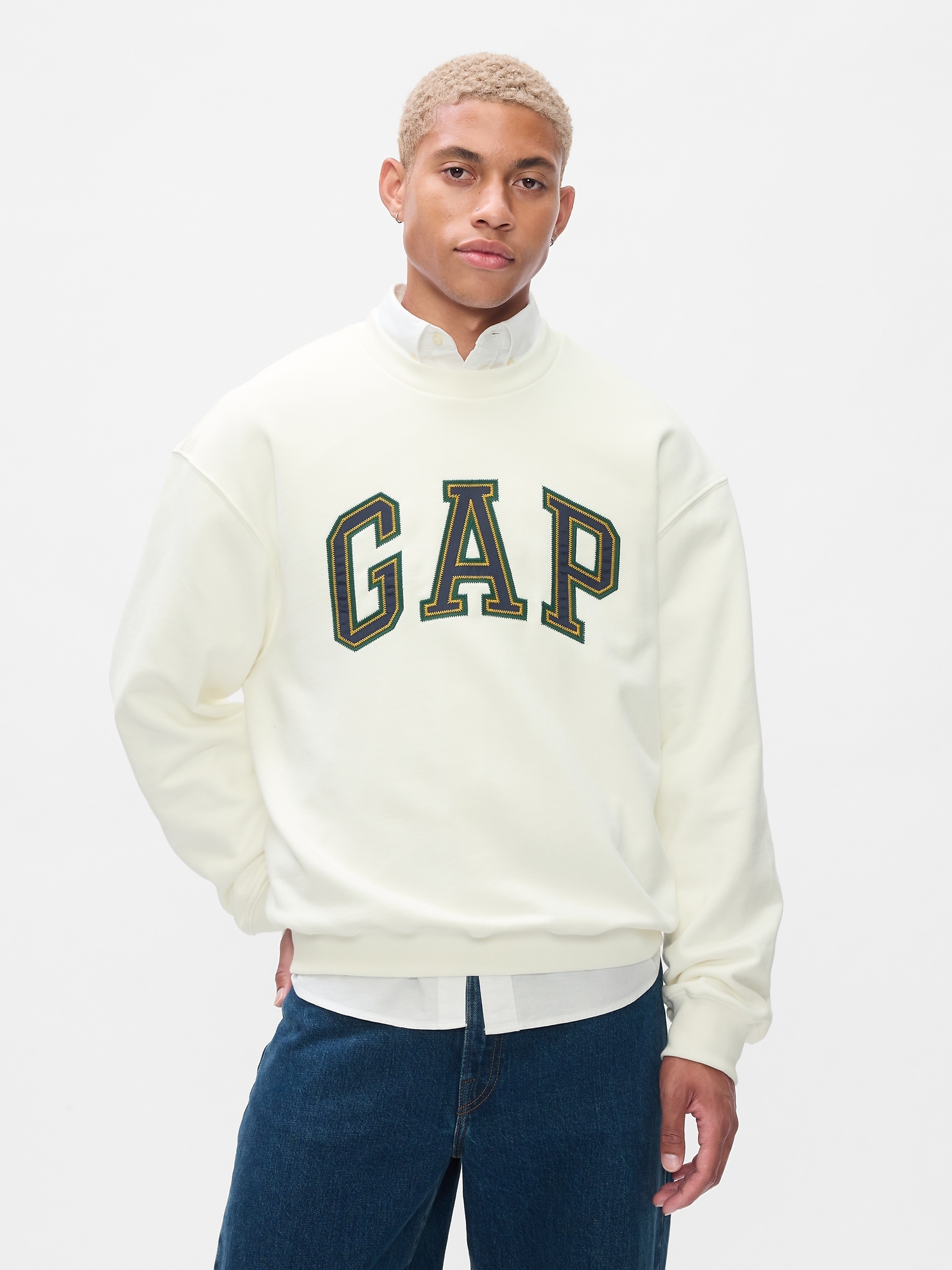 GAP Oversize sweatshirt with logo - Mens