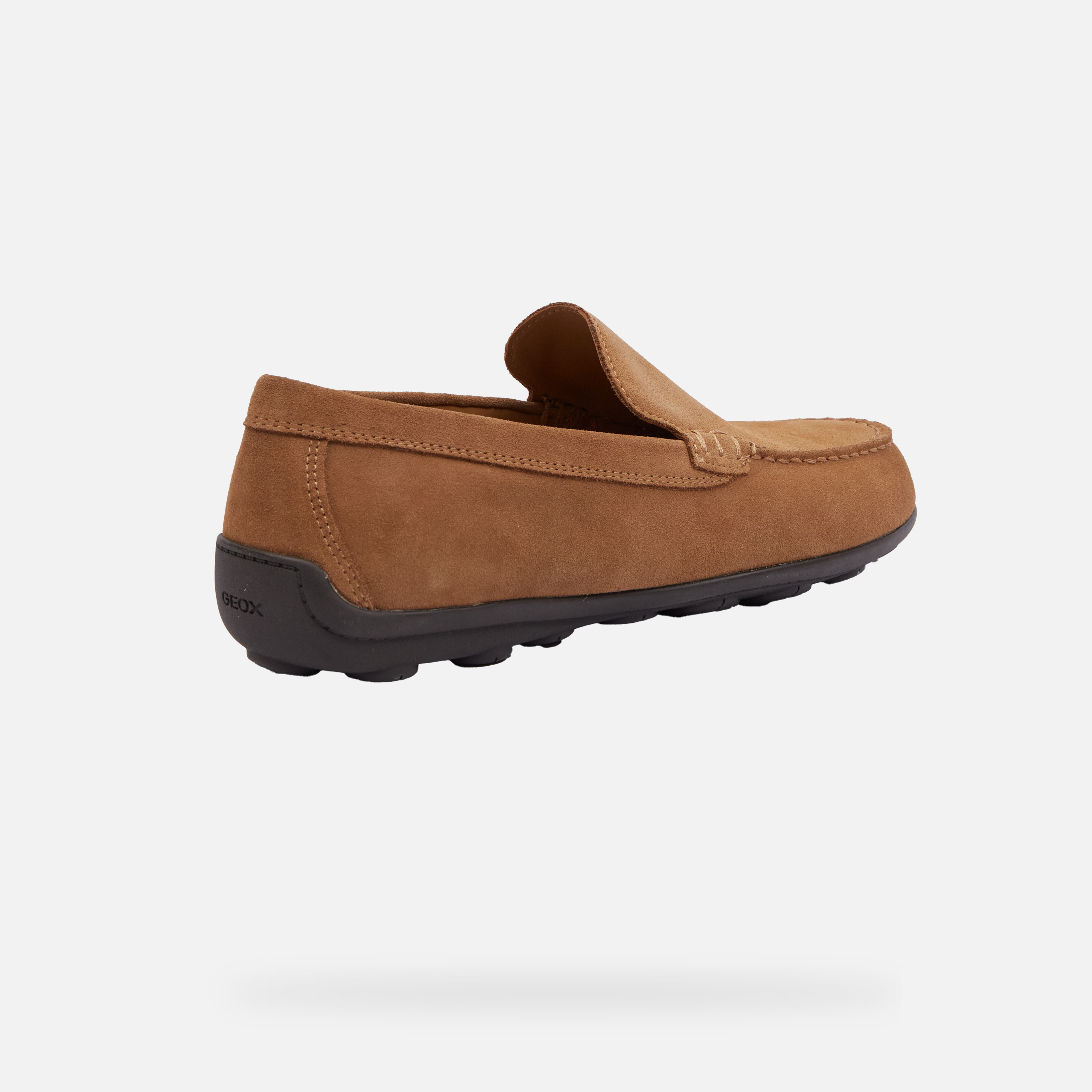 Light brown men&#039;s moccasins Geox Spherica EC16 - Men&#039;s
