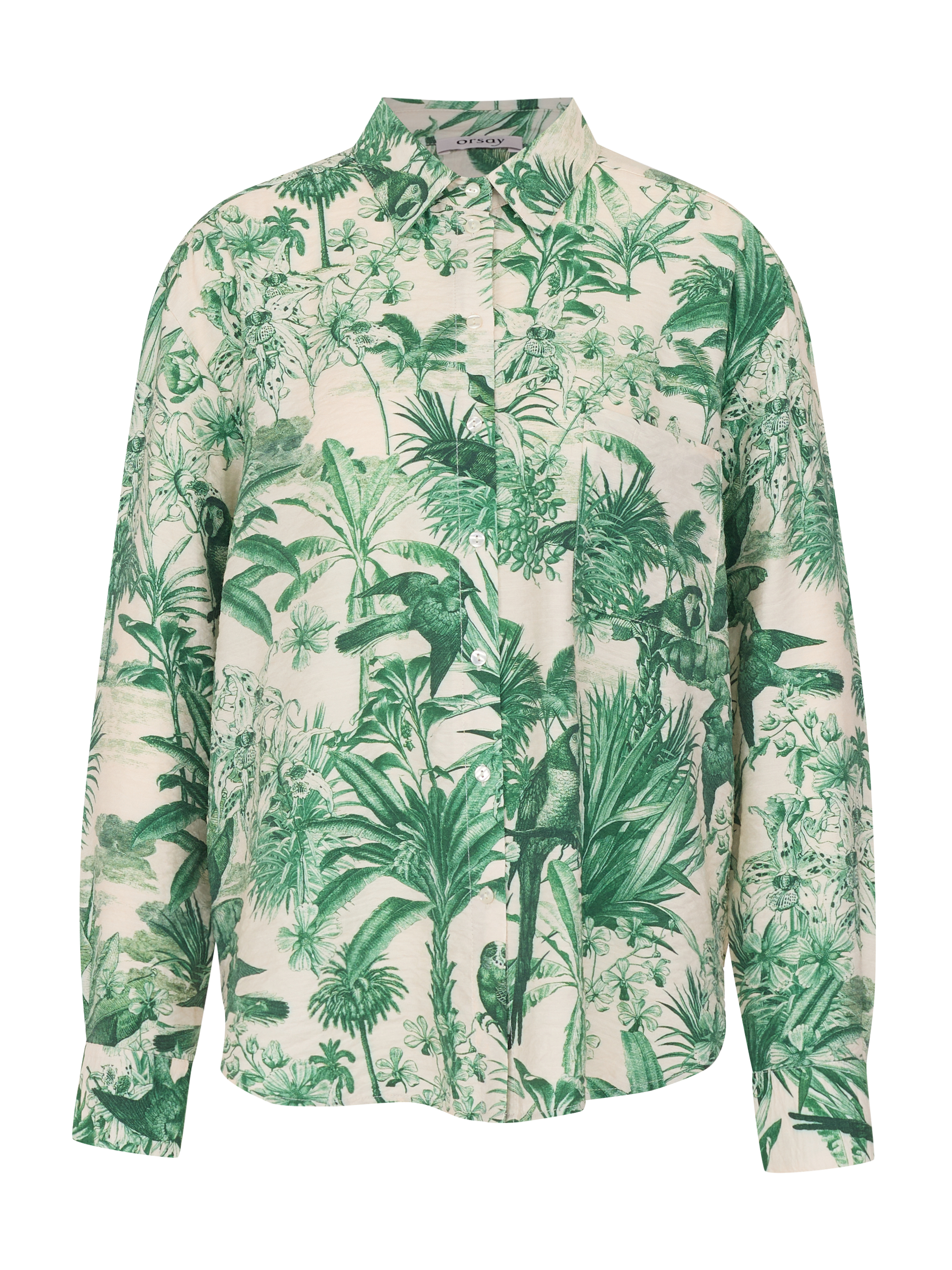 Green-beige women's shirt ORSAY - Women's