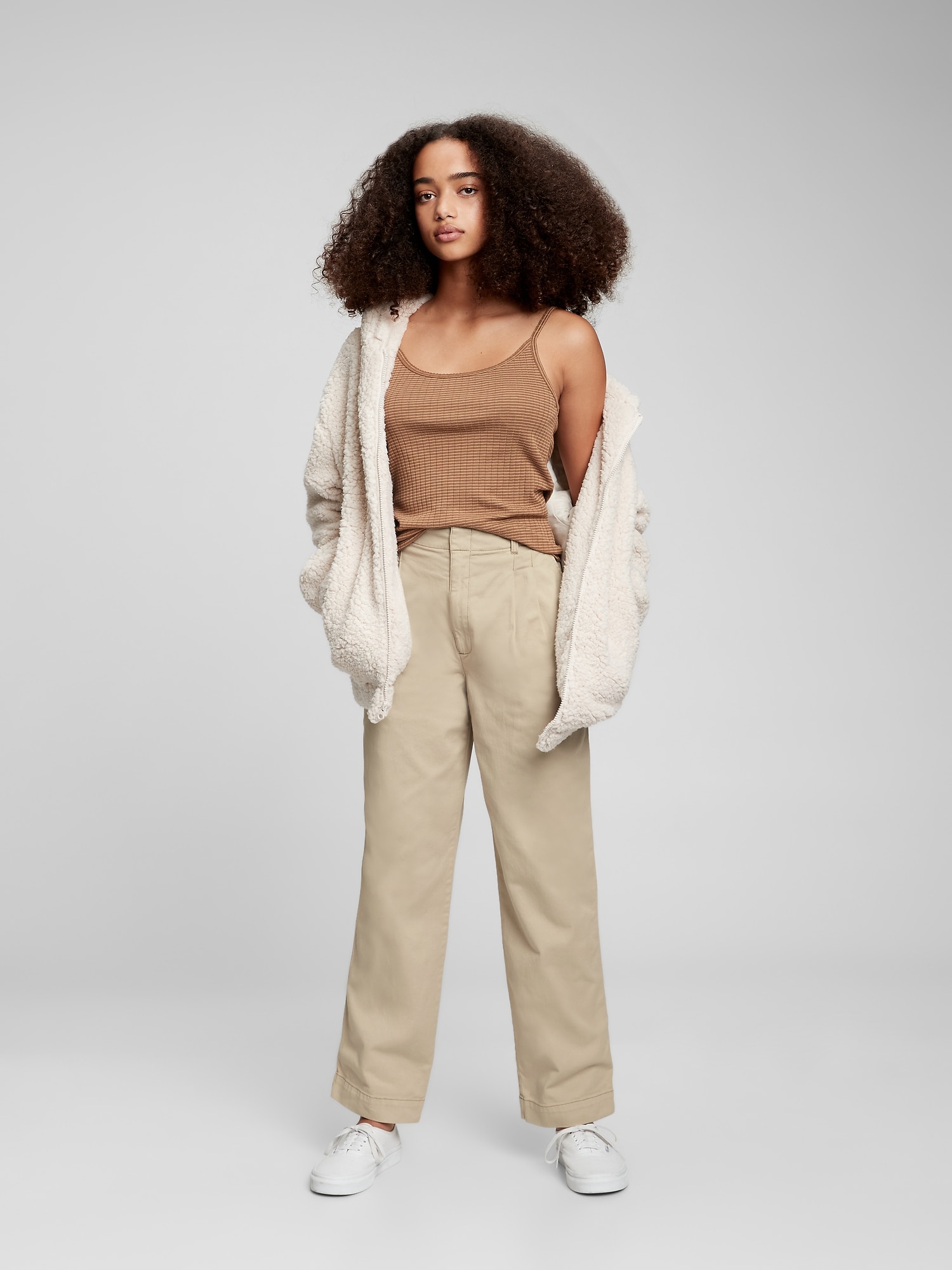 GAP Teen Pants Chinos Khaki - Girls