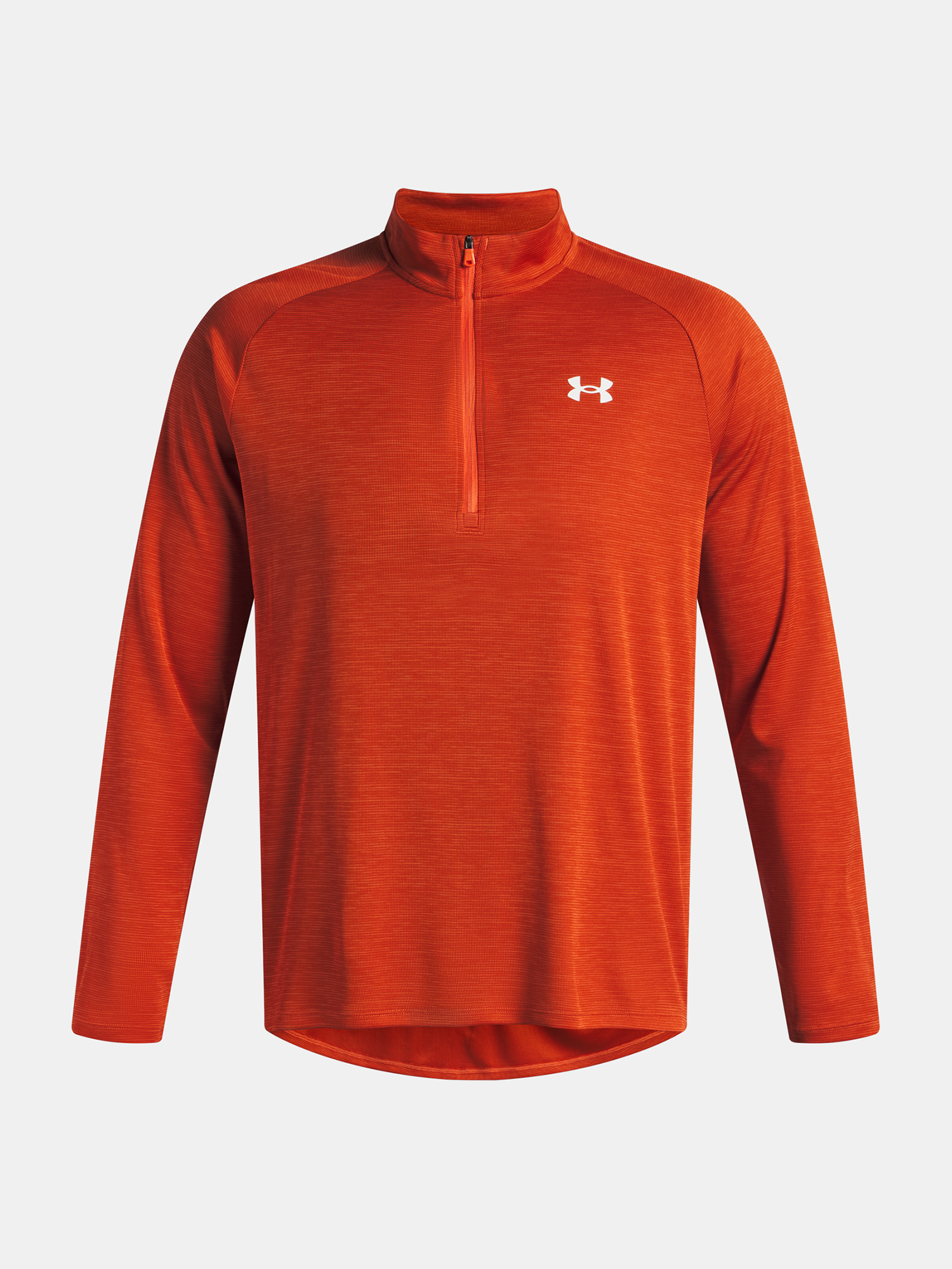 Men's Under Armour UA Tech Textured 1/2 Zip-ORG T-Shirt - Men's