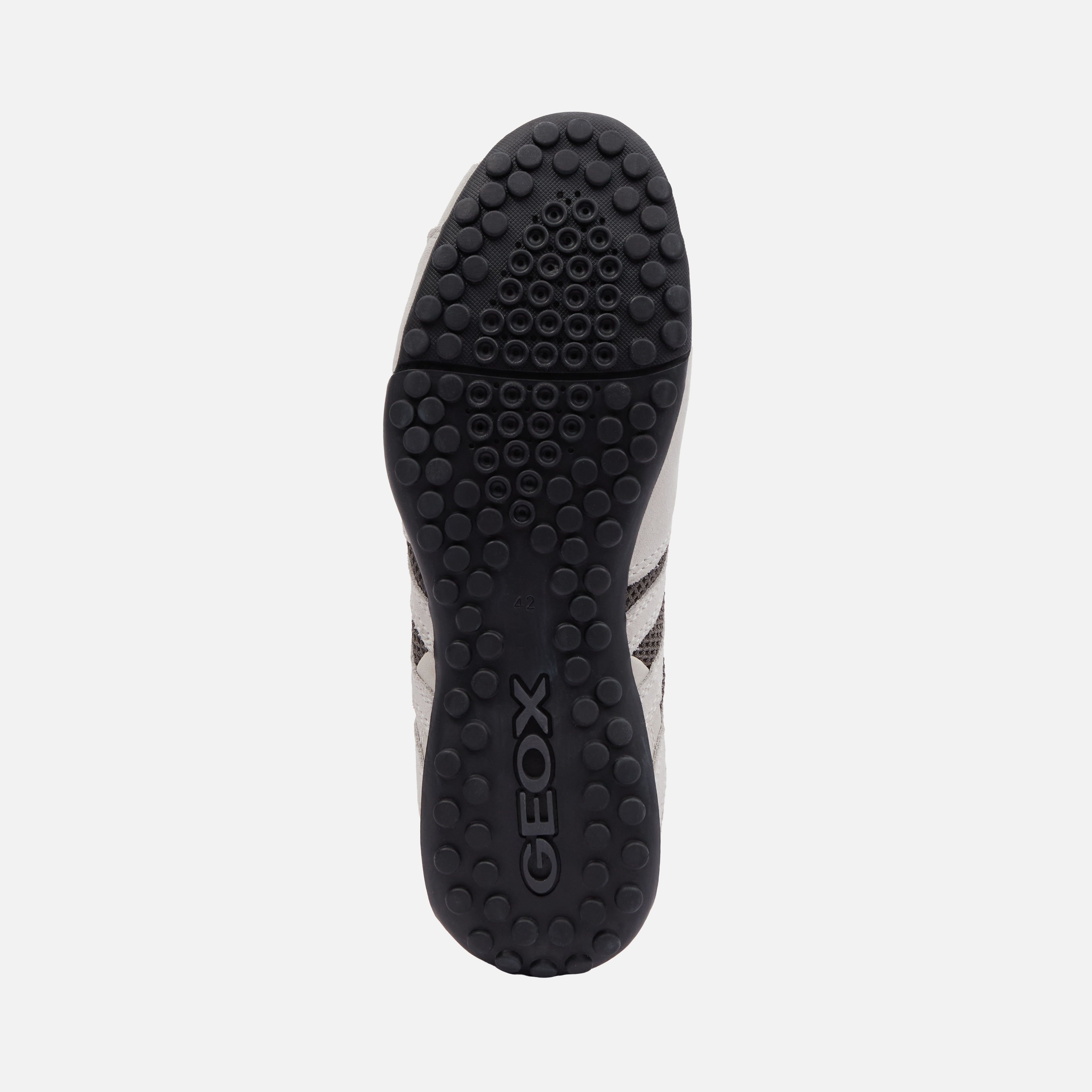 Cream men's sneakers Geox Snake Original - Men's