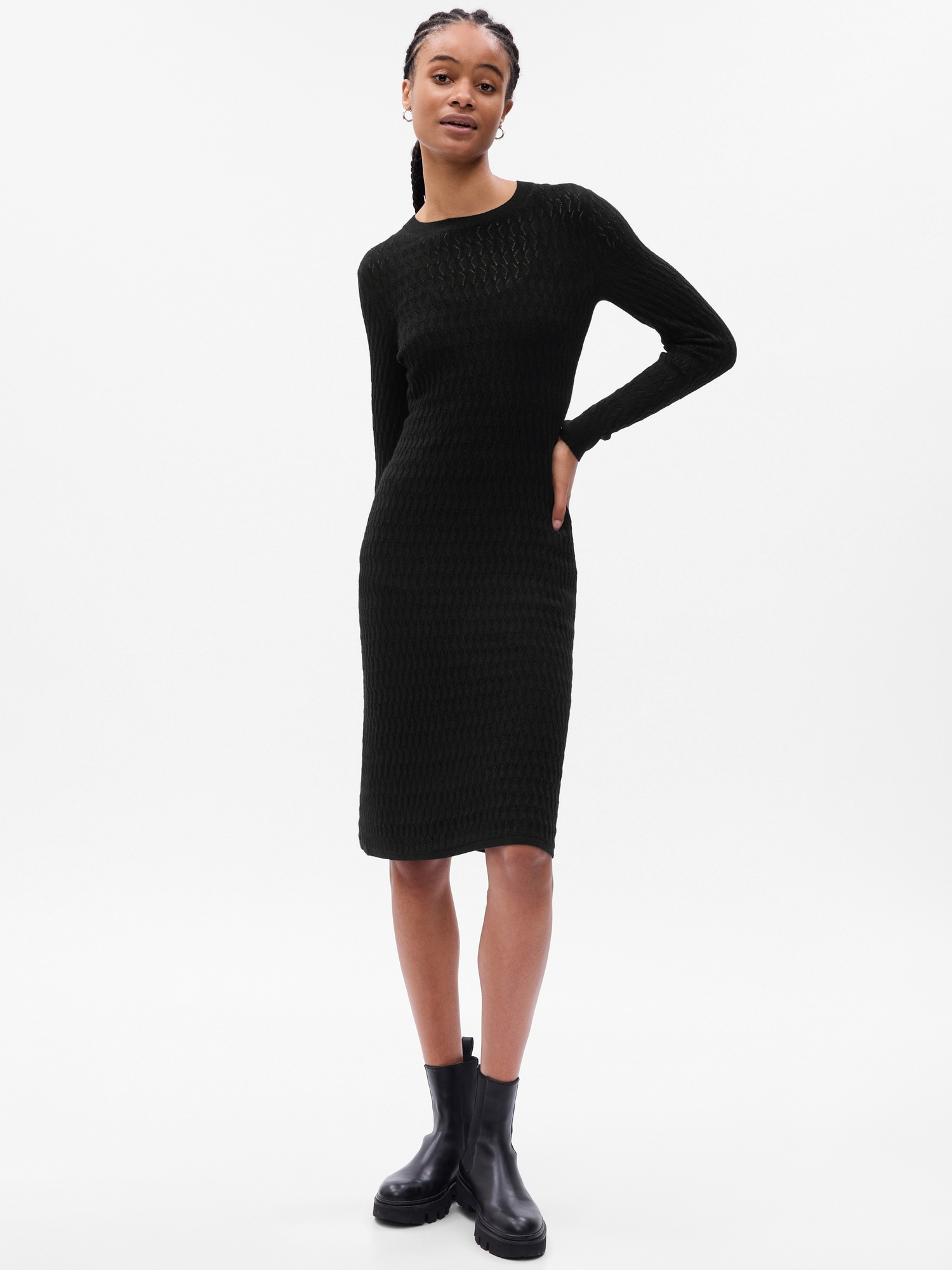 Rochii casual pentru femei GAP - negru