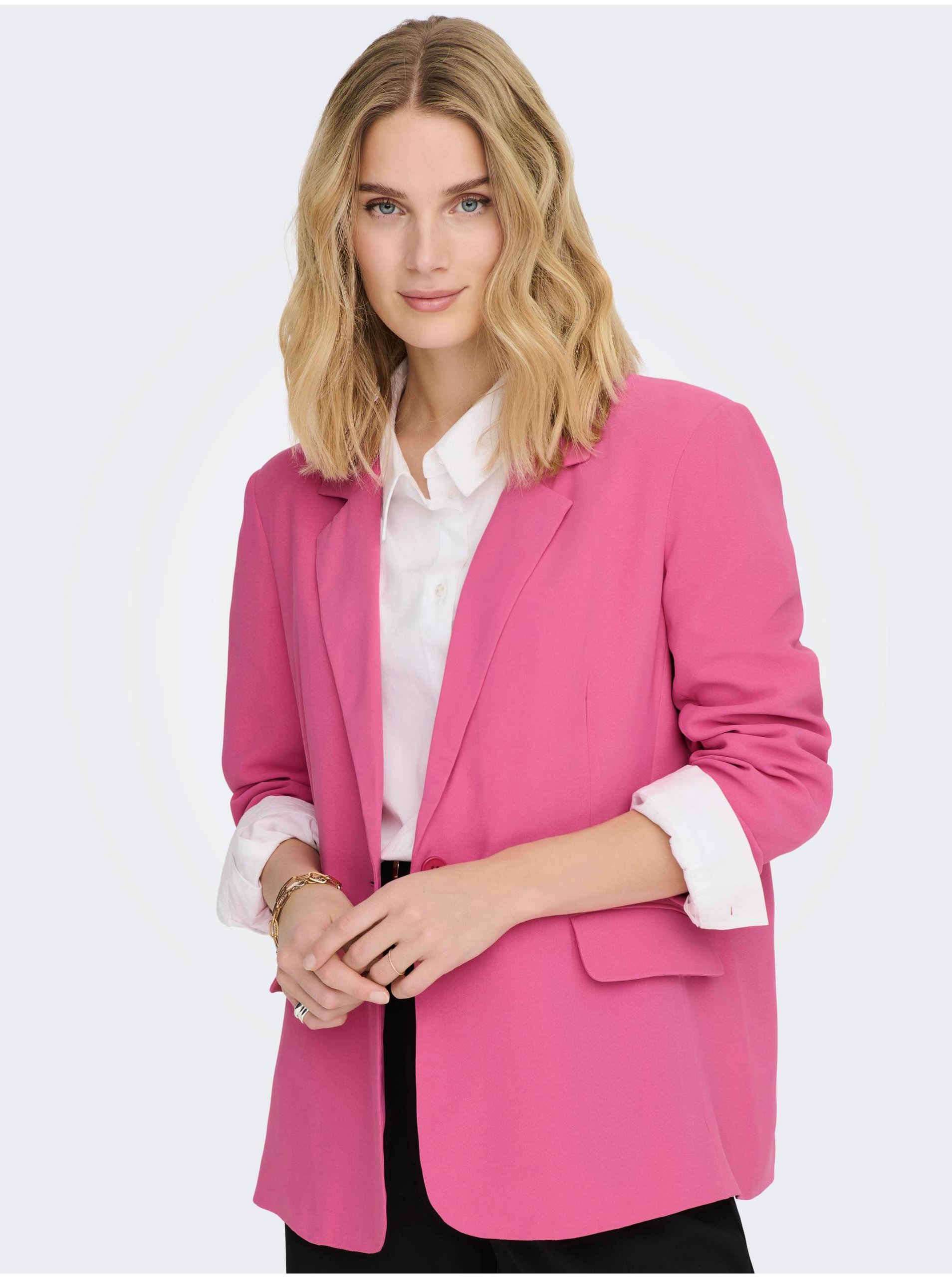 Sacouri si blazere pentru femei JDY - roz