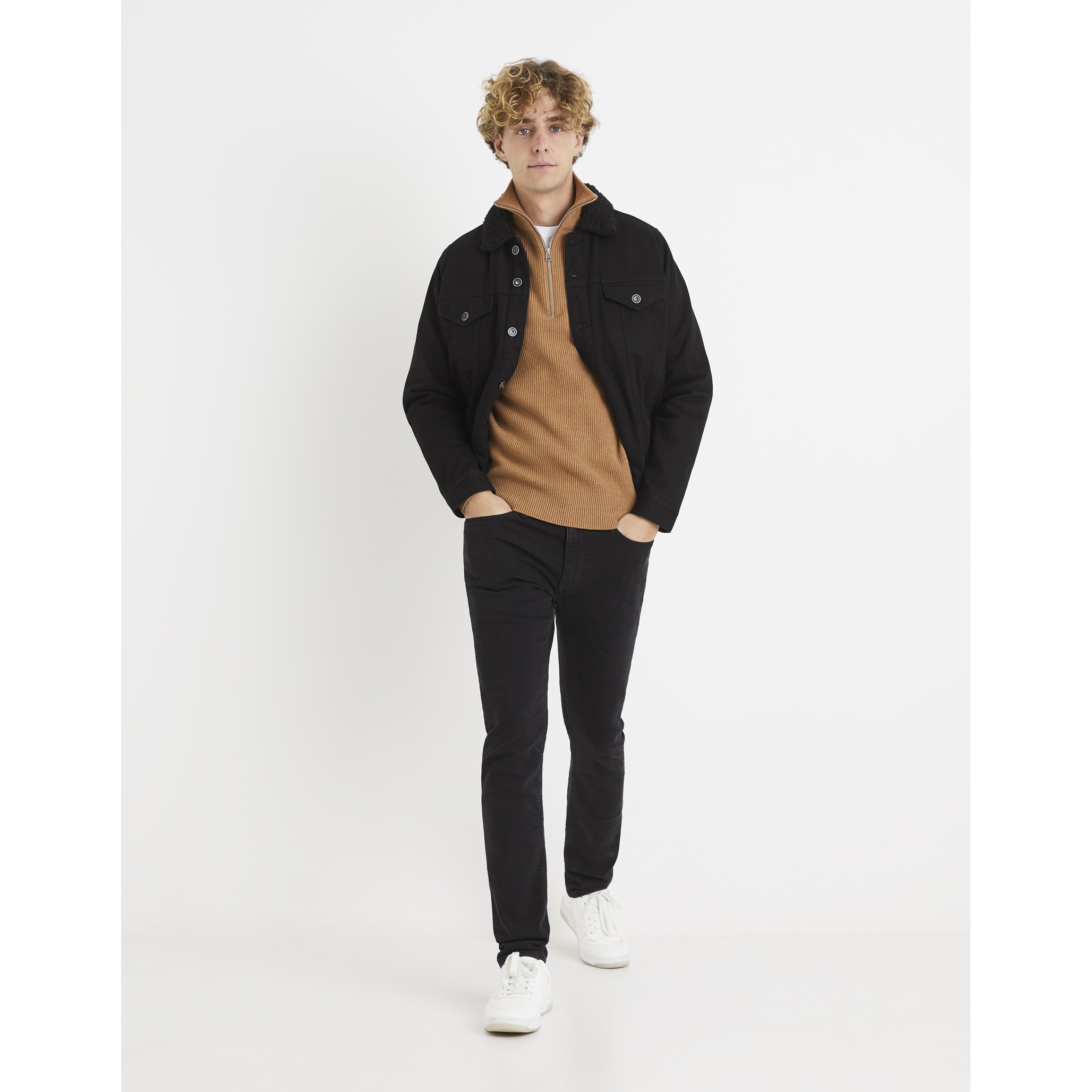 Pulovere pentru barbati Celio - bej