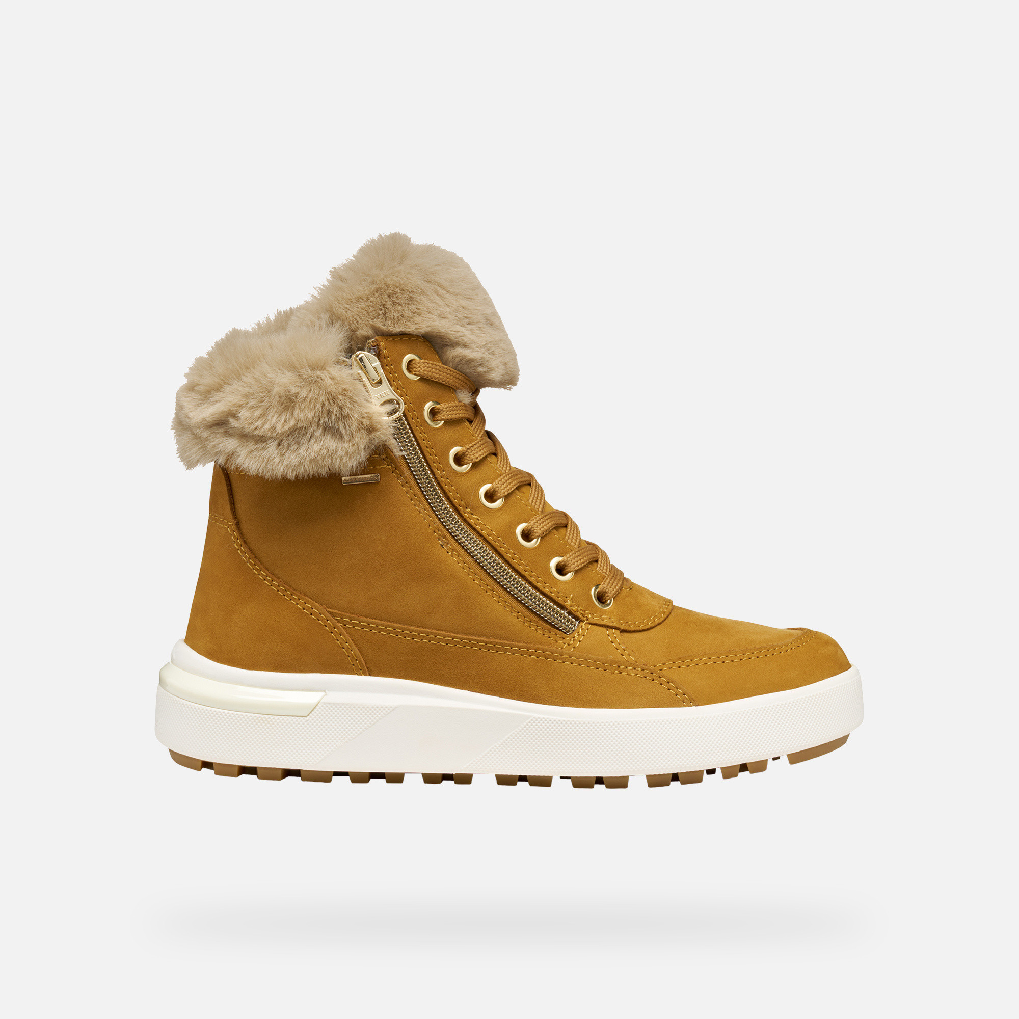 Yellow Women's Ankle Boots Geox Dalyla B ABX - Ladies