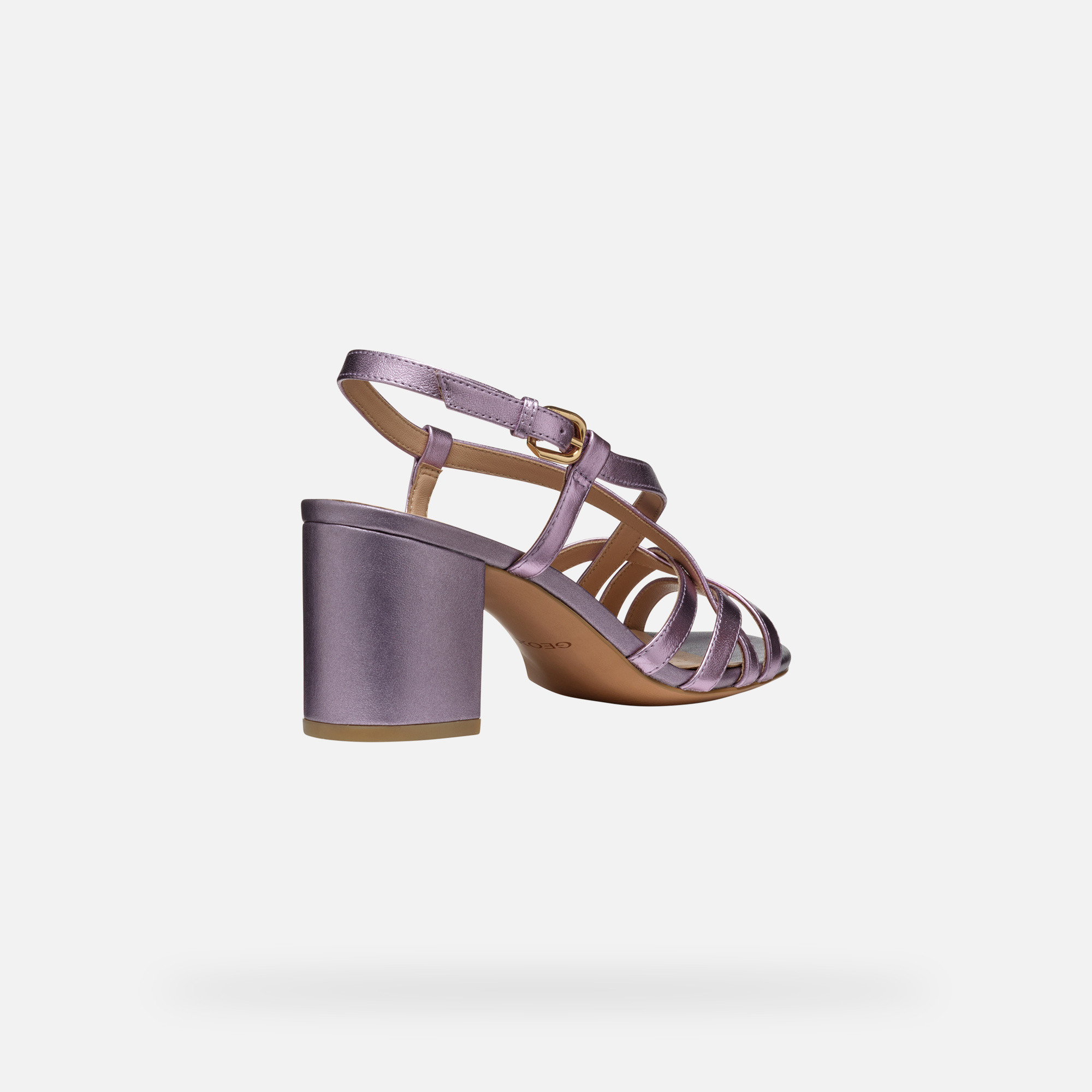 Purple women's sandals Geox Virnilisa 65 S - Women's