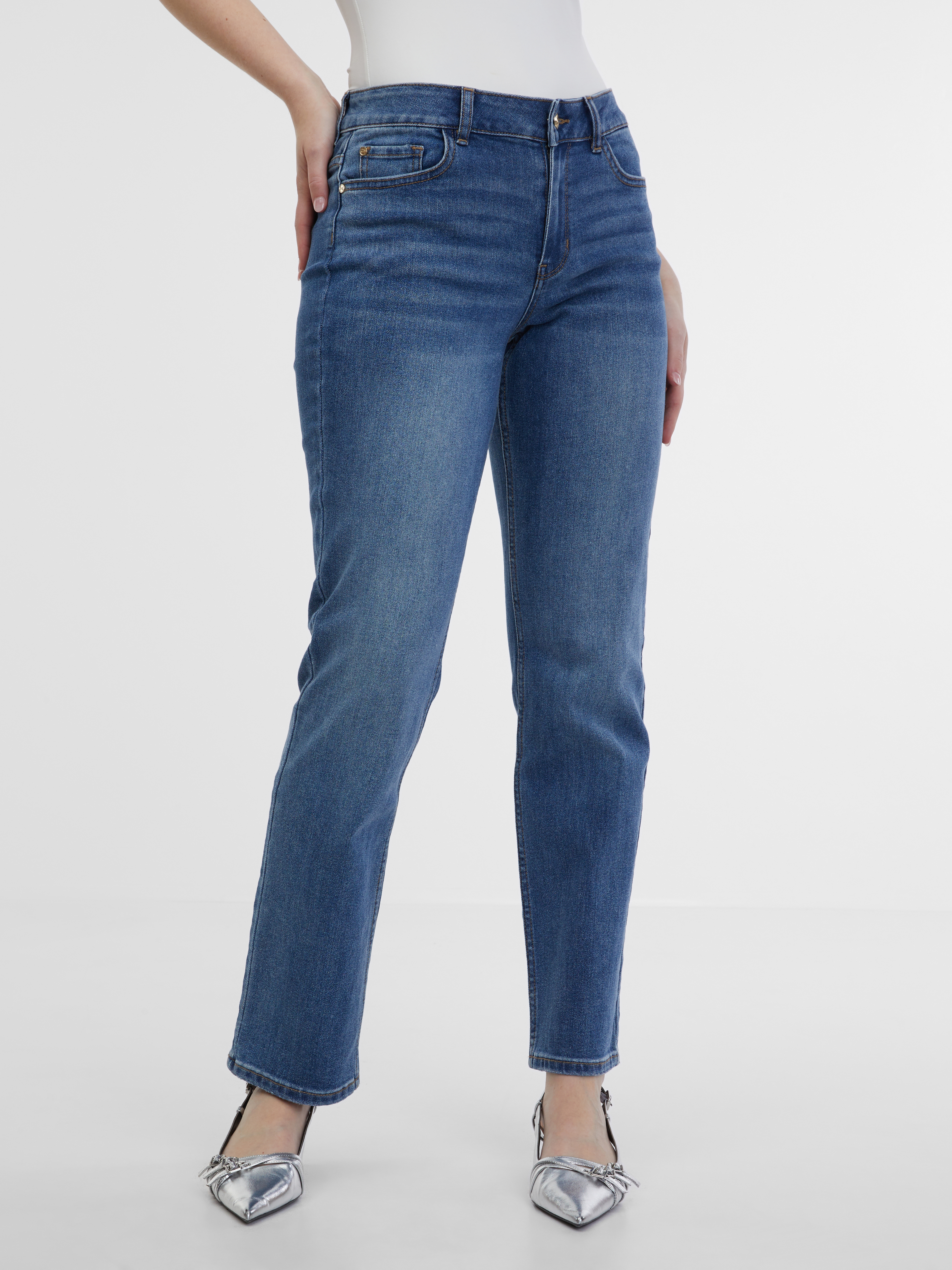 Orsay Blue Women's Flared Fit Jeans - Women's