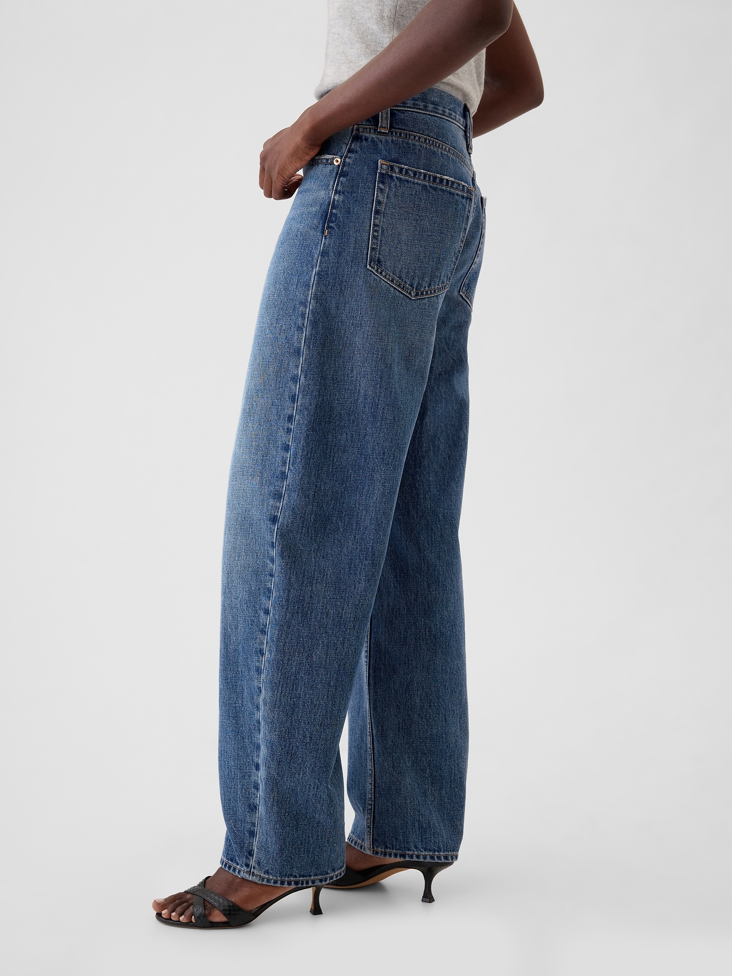 GAP Jeans Barrel High Rise - Women&#039;s