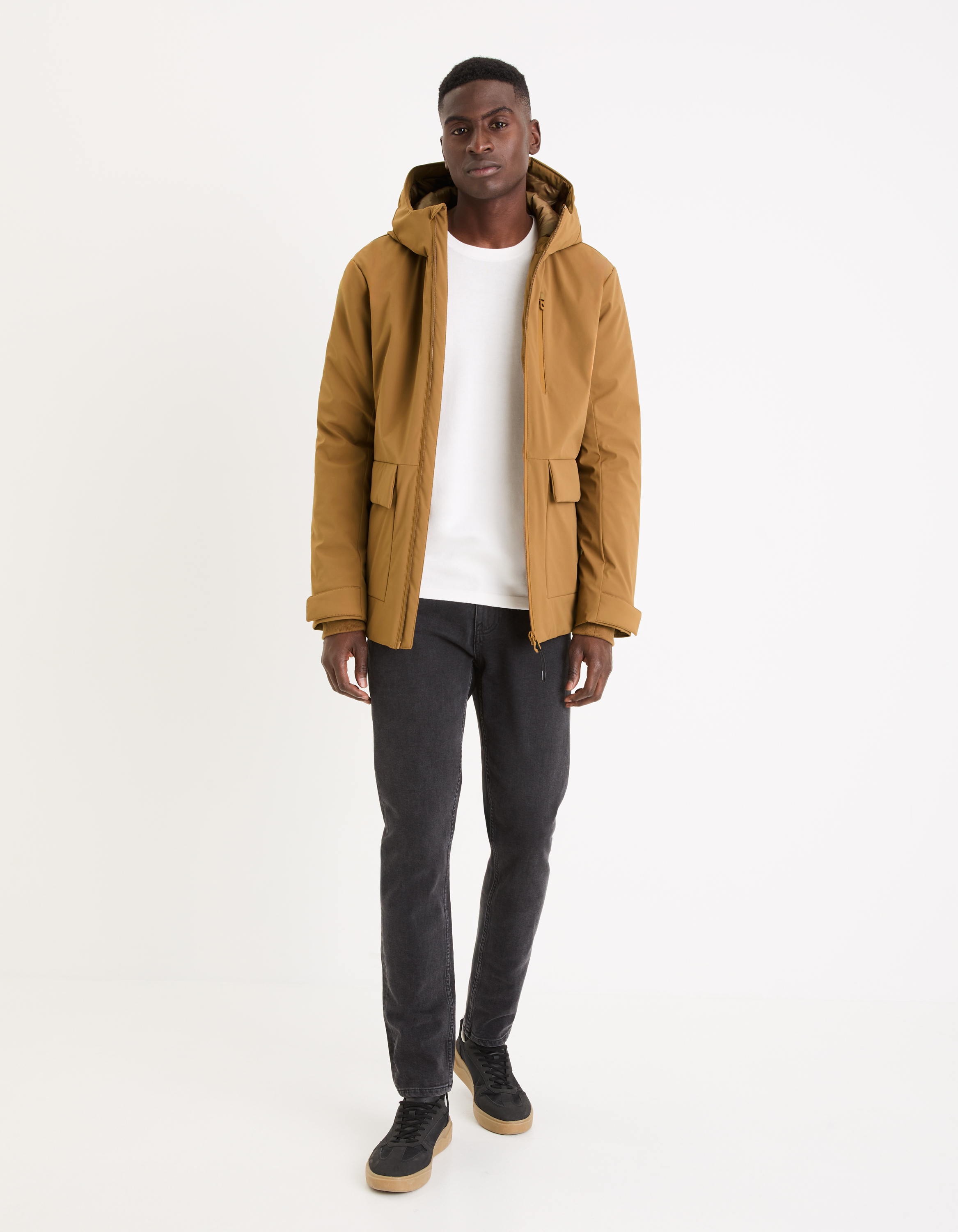 Pulovere si hanorace pentru barbati Celio - alb