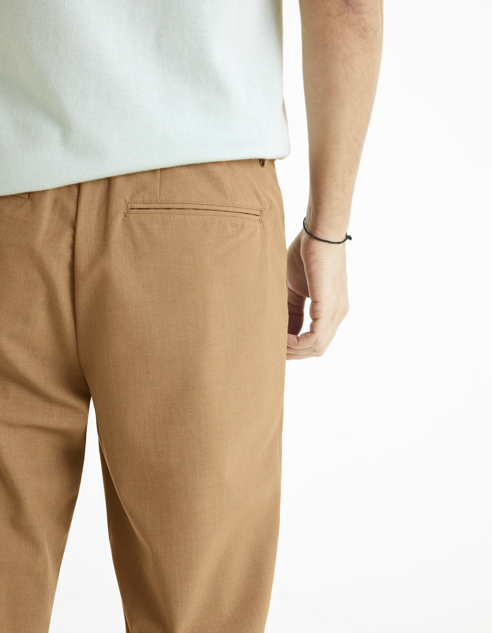 Pantaloni casual pentru barbati Celio - maro