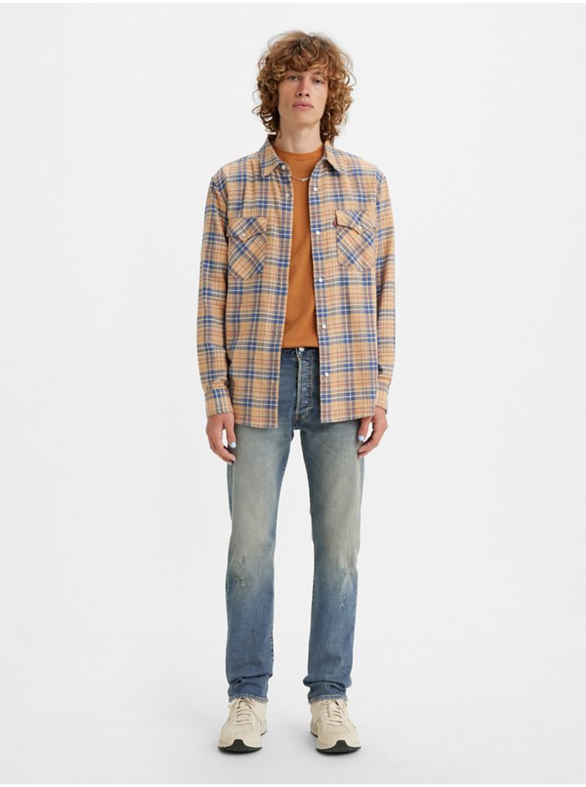 Straight fit pentru barbati Levi's® - albastru