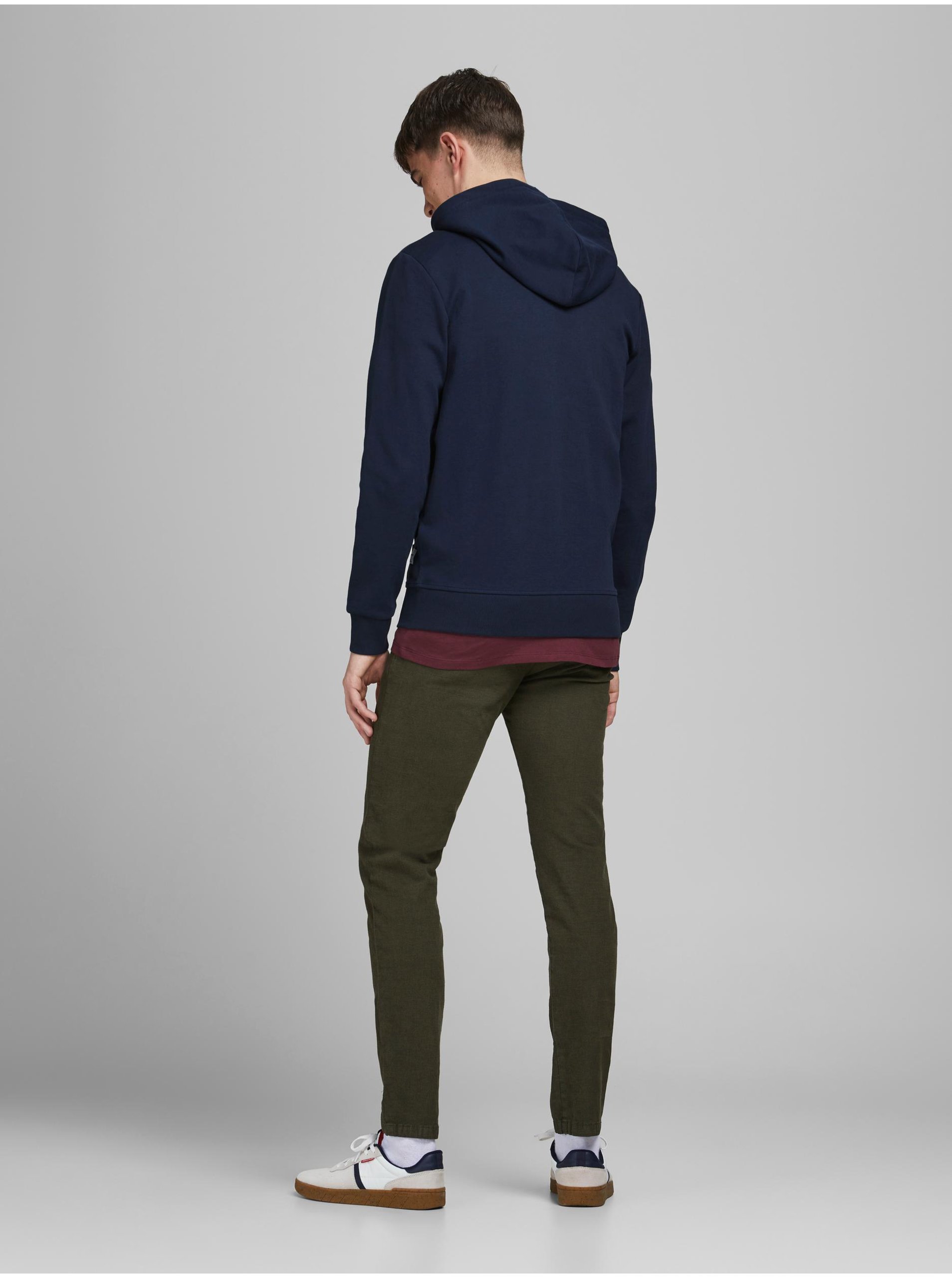 Pulovere si hanorace pentru barbati Jack &amp; Jones - albastru inchis