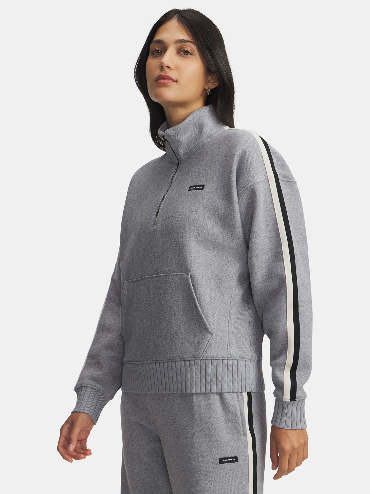 Under Armour Icon HWT Fleece HZ-GRY Women's Sweatshirt - Women's