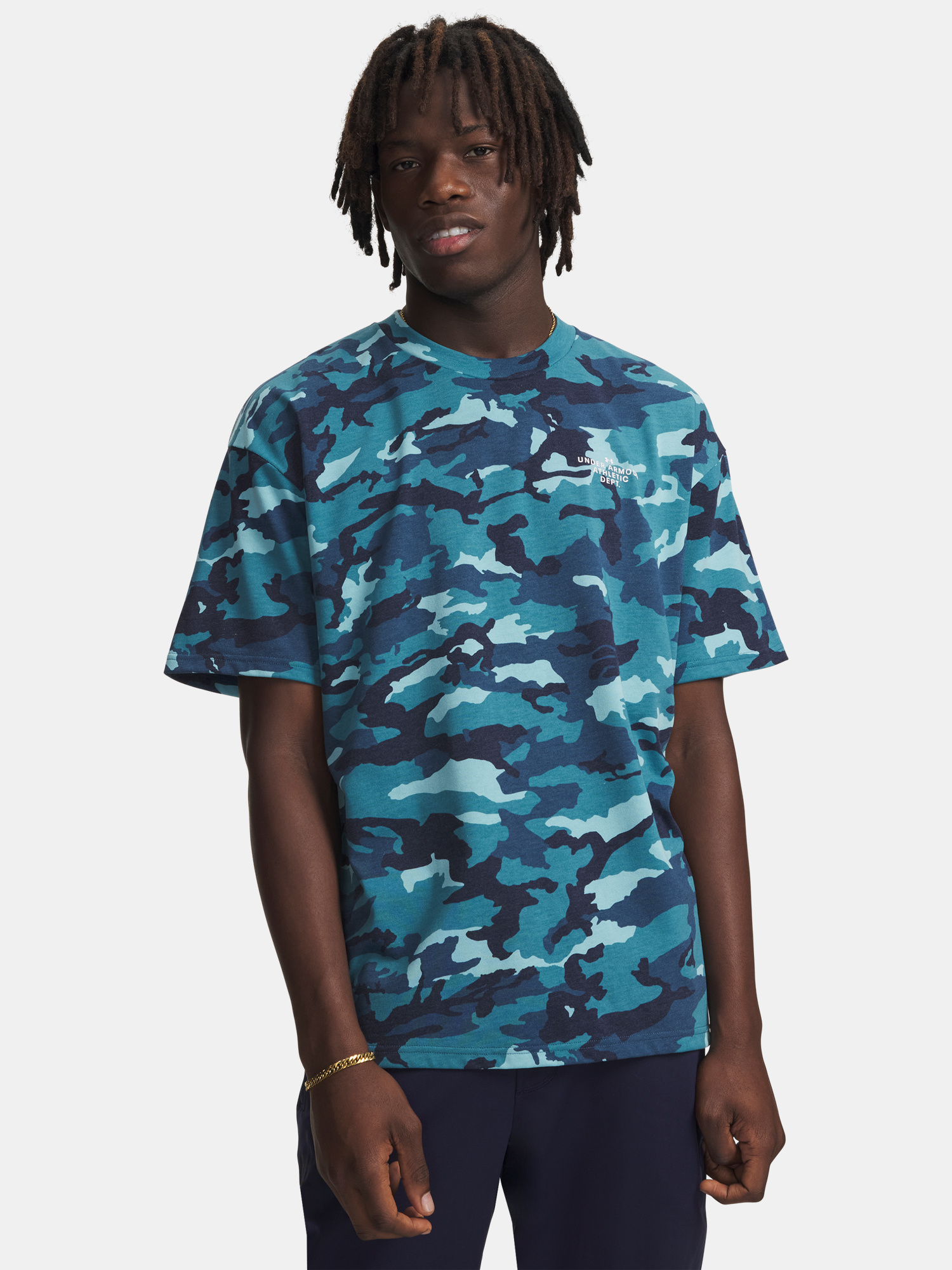 Мъжка тениска Under Armour UA HWT ATHLETIC DEPT AOP