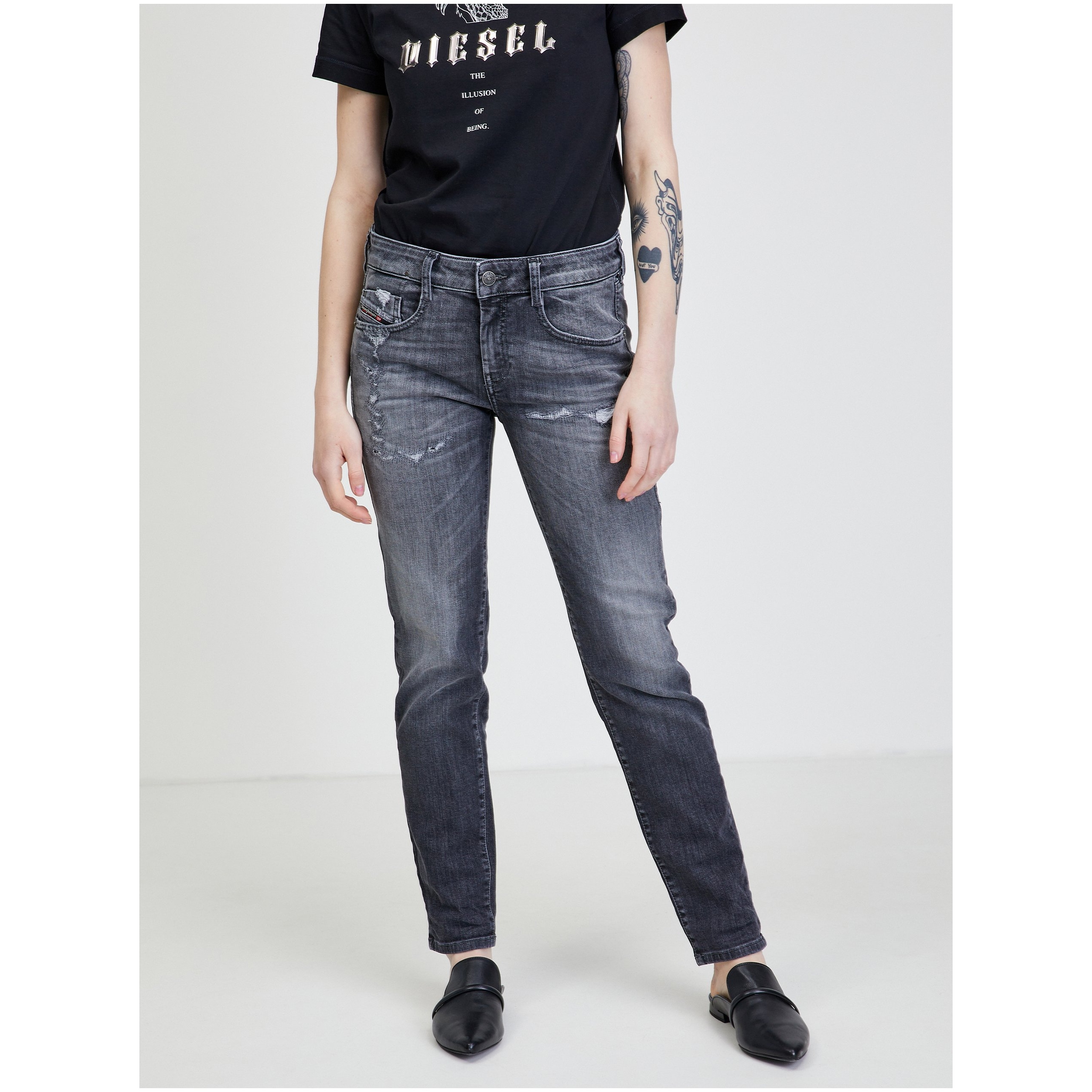 Diesel Jeans D-Ollies-T Sweat Jeans - Women