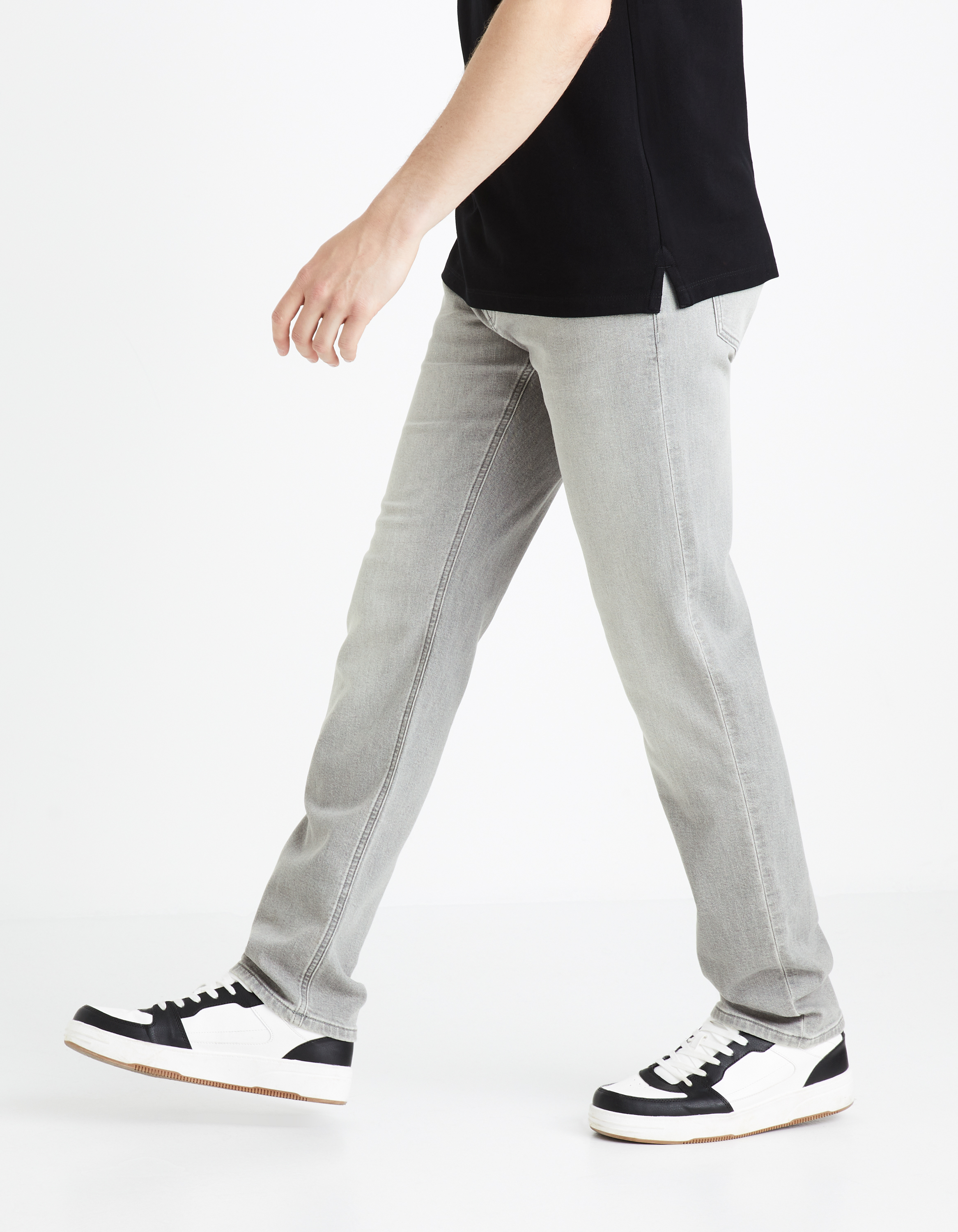 Straight fit pentru barbati Celio - gri deschis