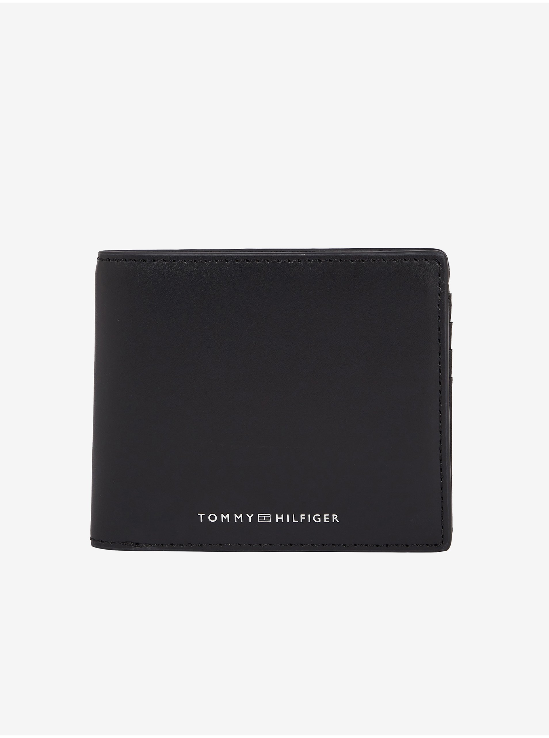 Tommy Hilfiger Modern Leather CC and Black Mens Leather Wallet - Men