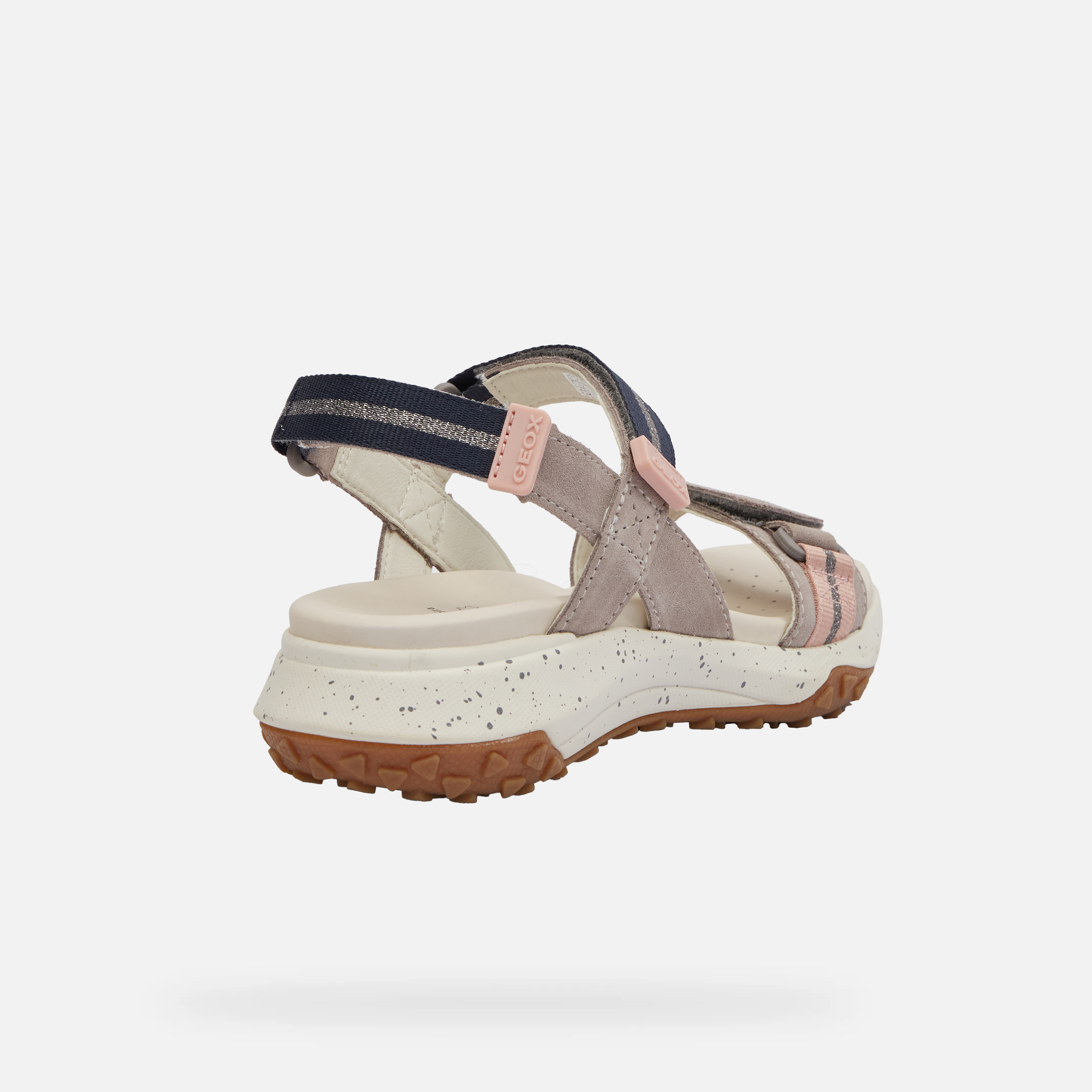 Grey women&#039;s sandals Geox Sorapis + Grip - Women&#039;s