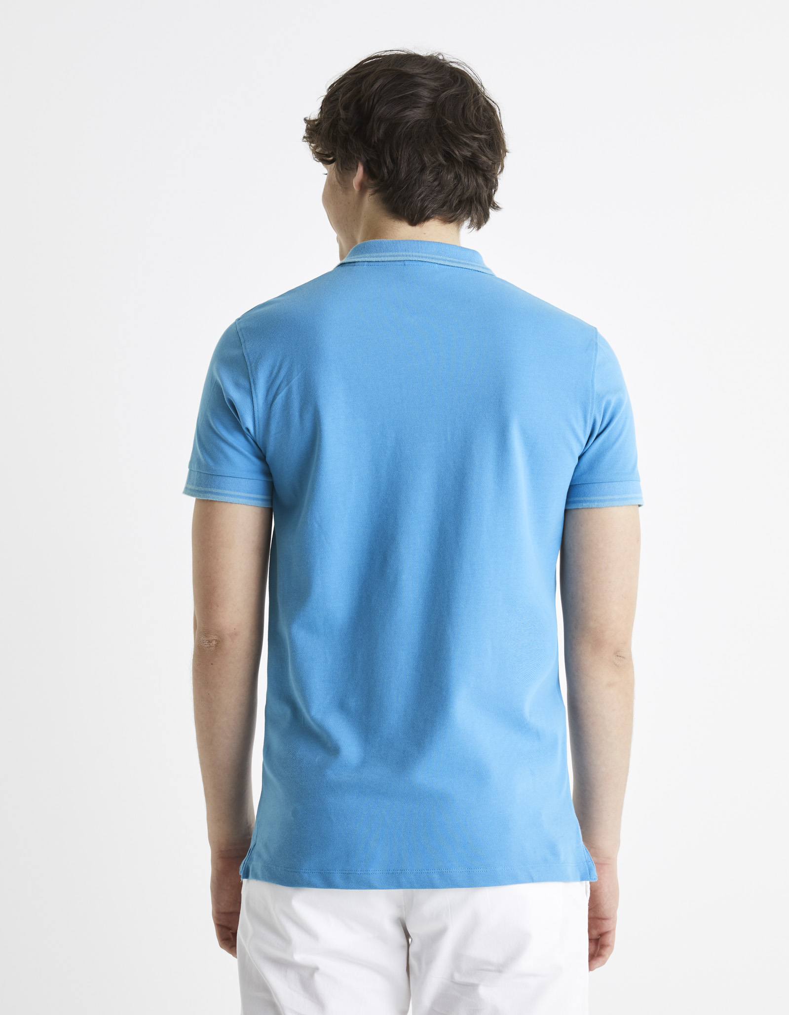 Celio Polo T-Shirt Belipock Pique - Mens