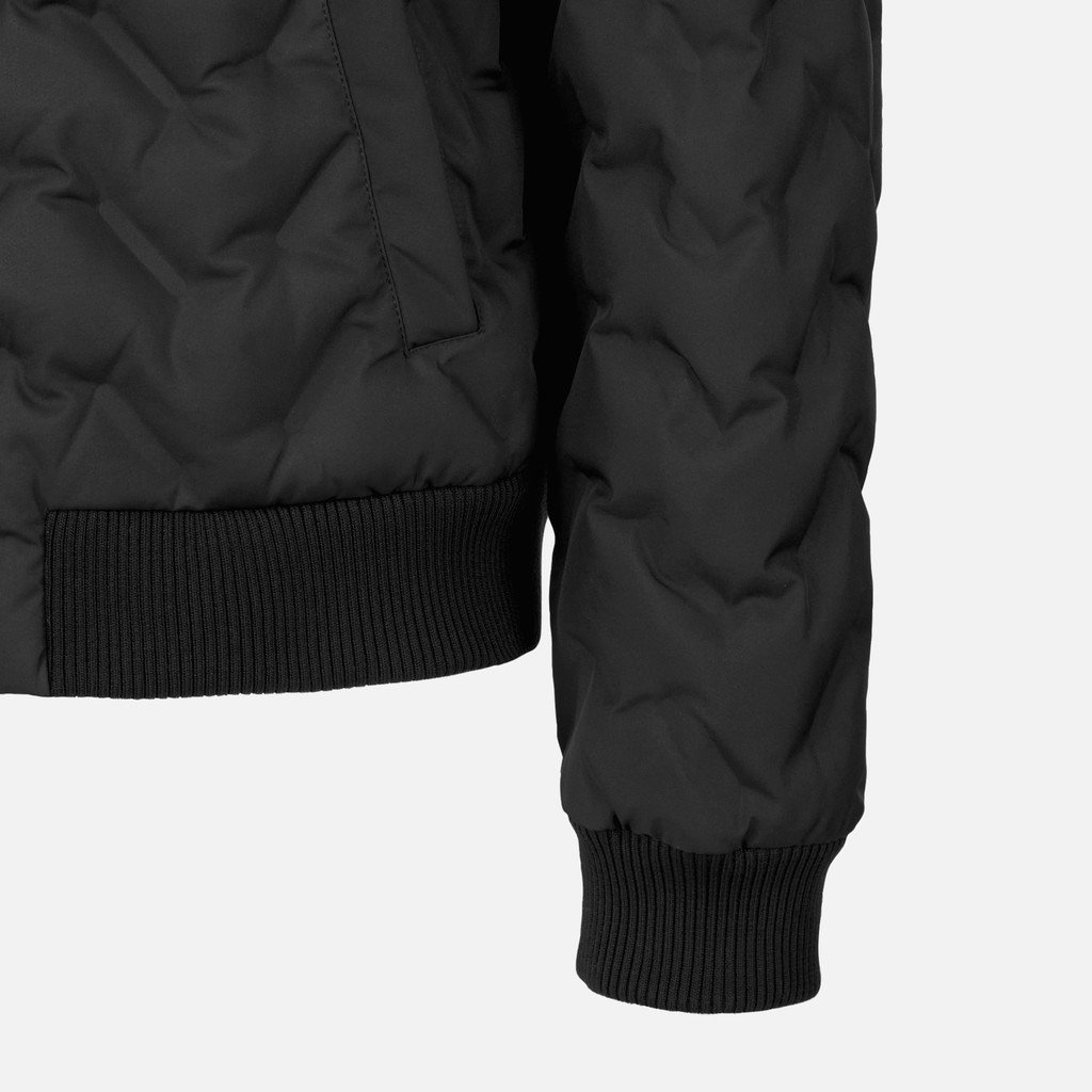 Men&#039;s Black Bomber Jacket Geox Spherica - Mens