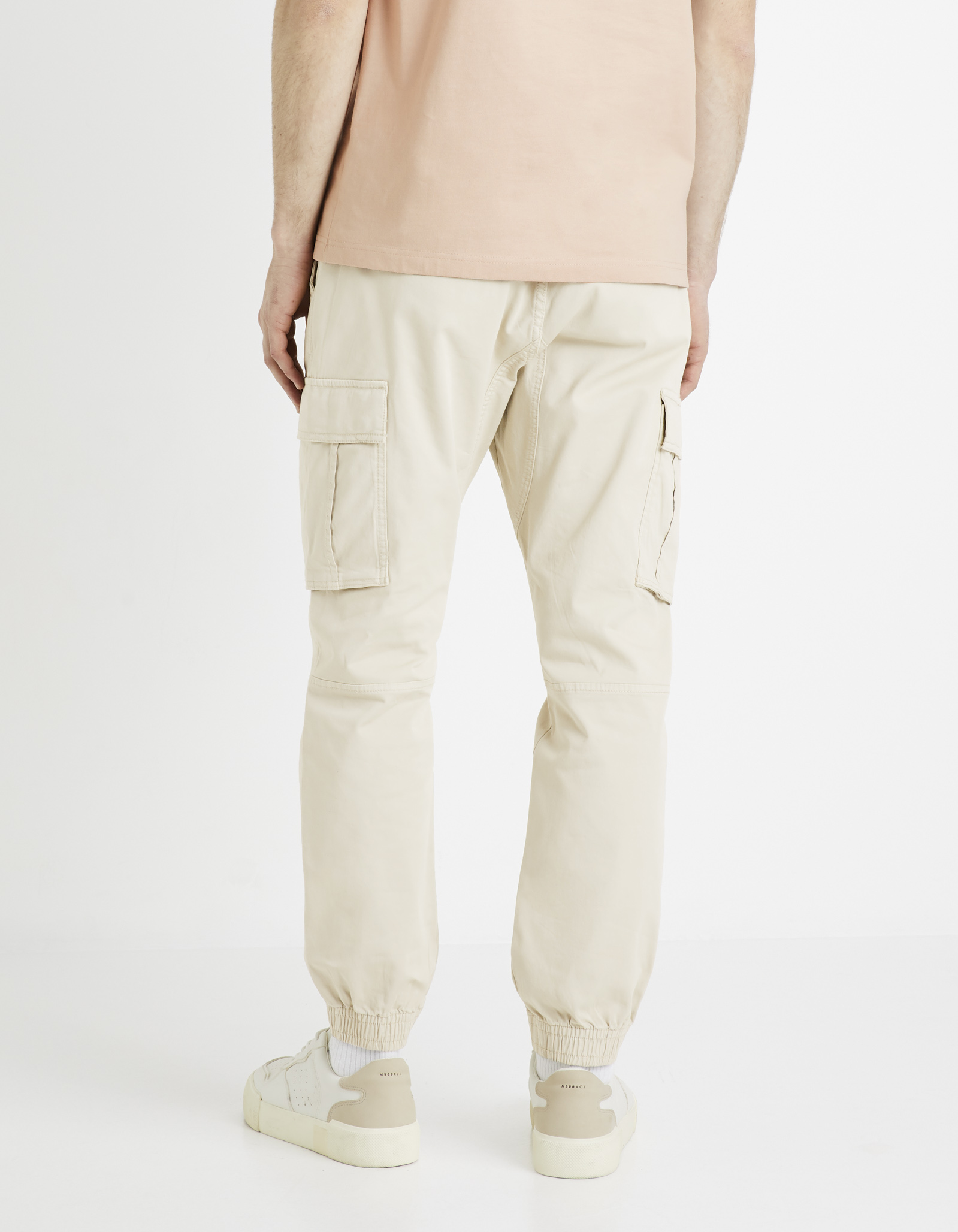 Pantaloni casual pentru barbati Celio - crem