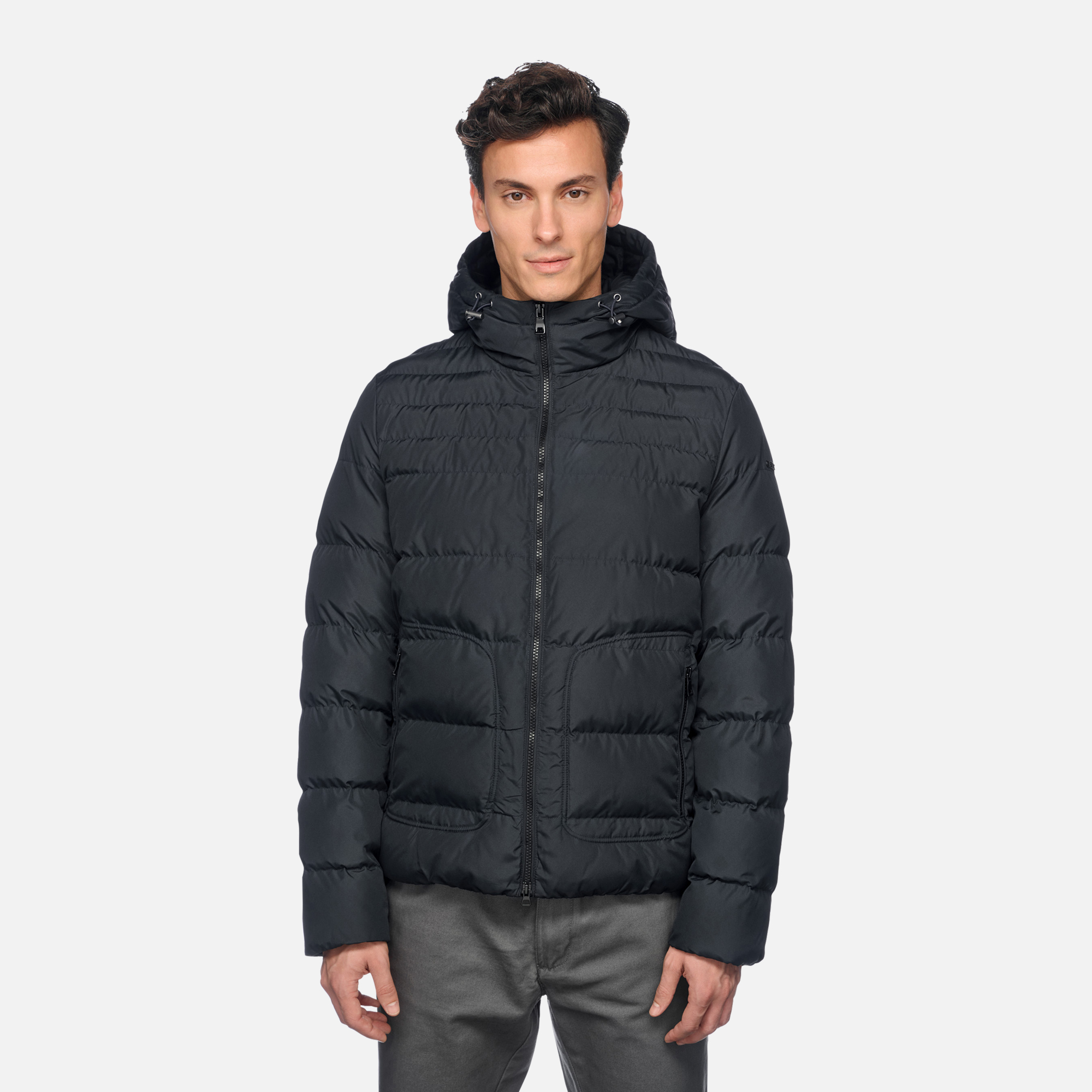 Dark blue men's jacket Geox Magnete - Men