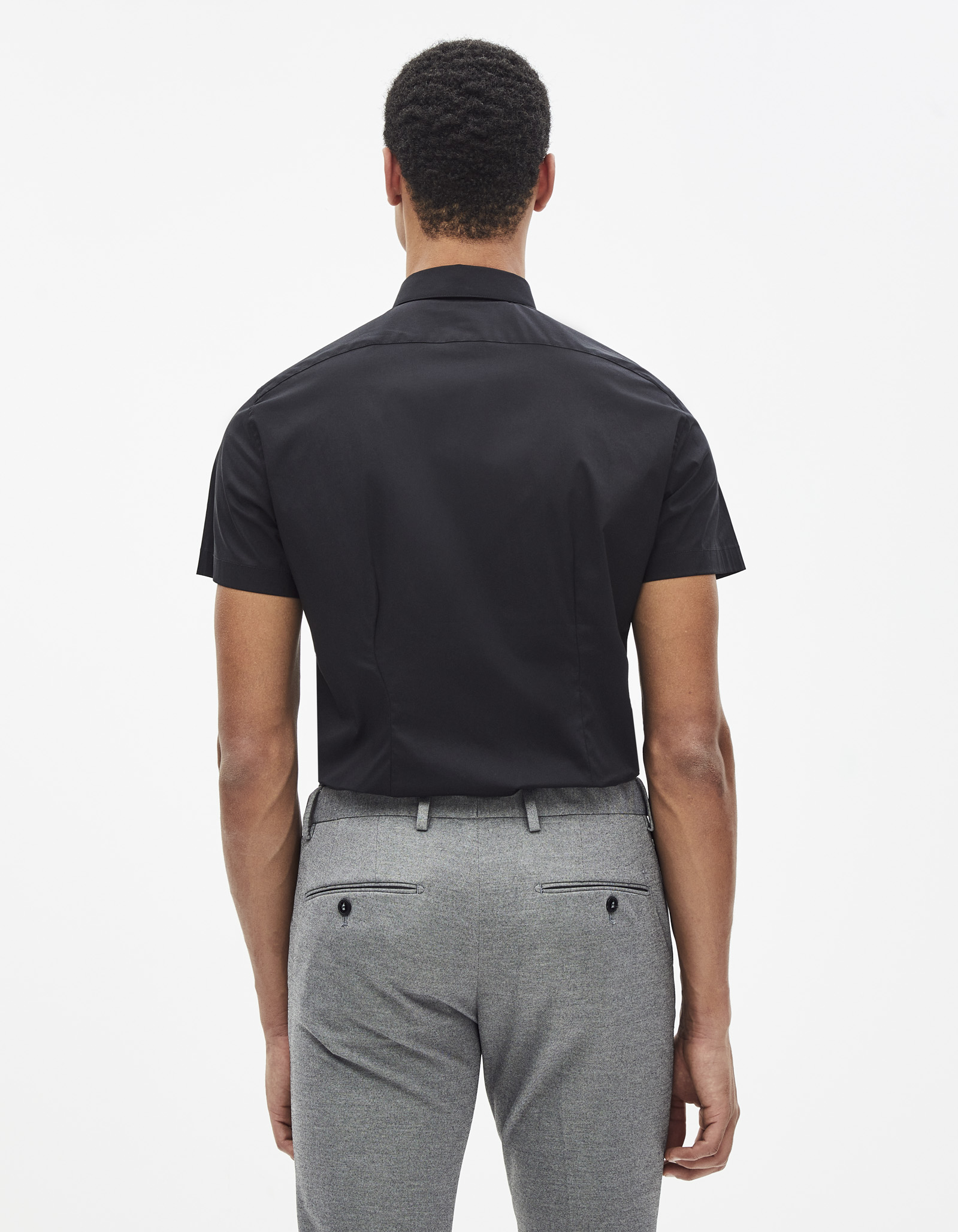 Tricouri cu maneca scurta pentru barbati Celio - negru