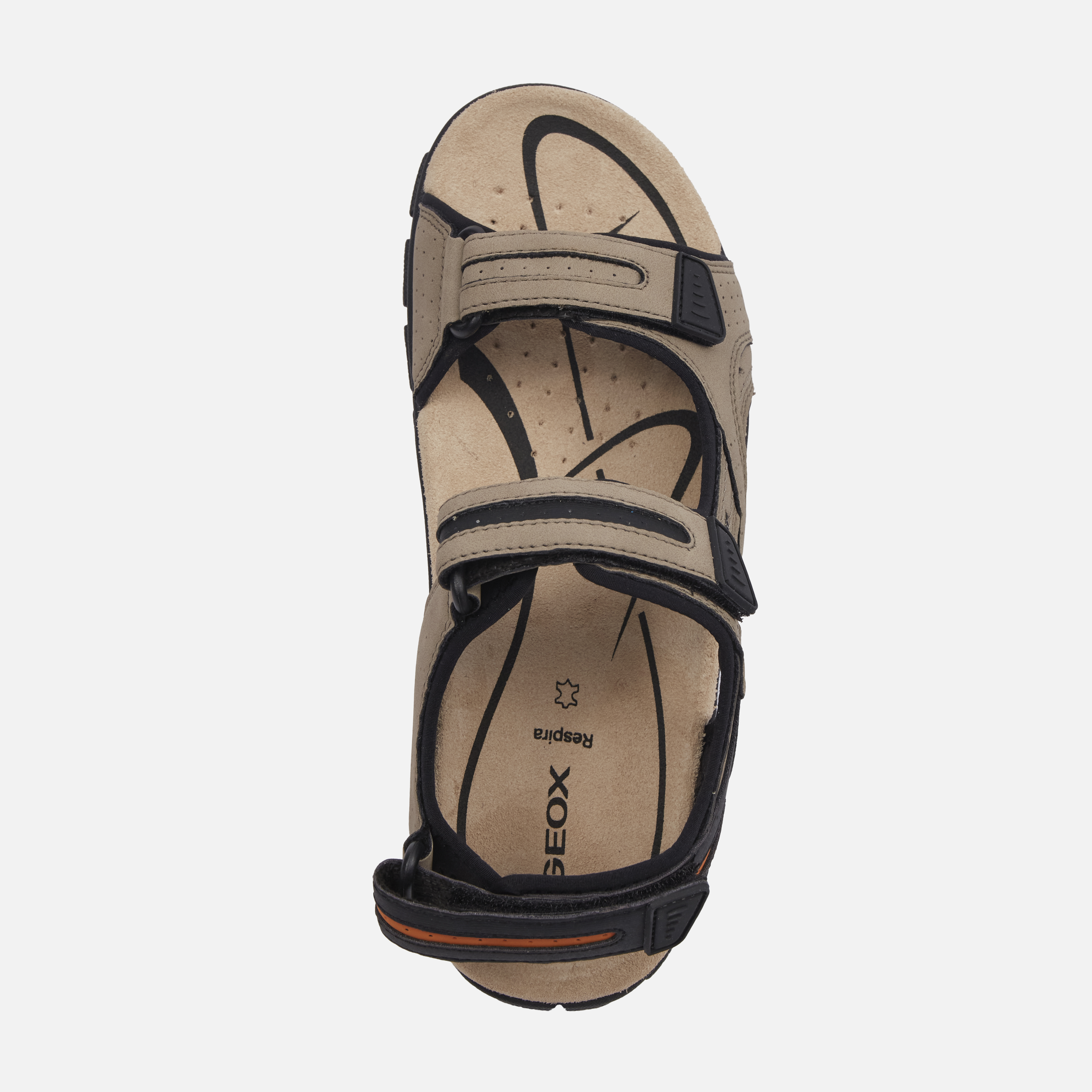 Beige men&#039;s sandals Geox Strada - Men&#039;s