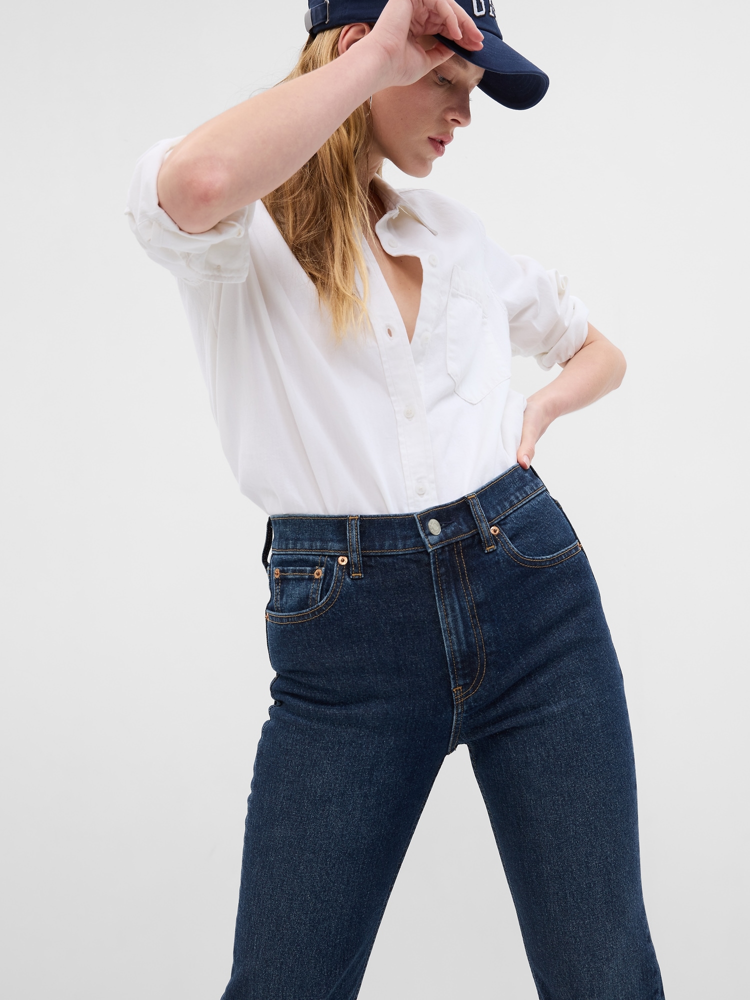 GAP Jeans High Rise '90s Straight - Women's