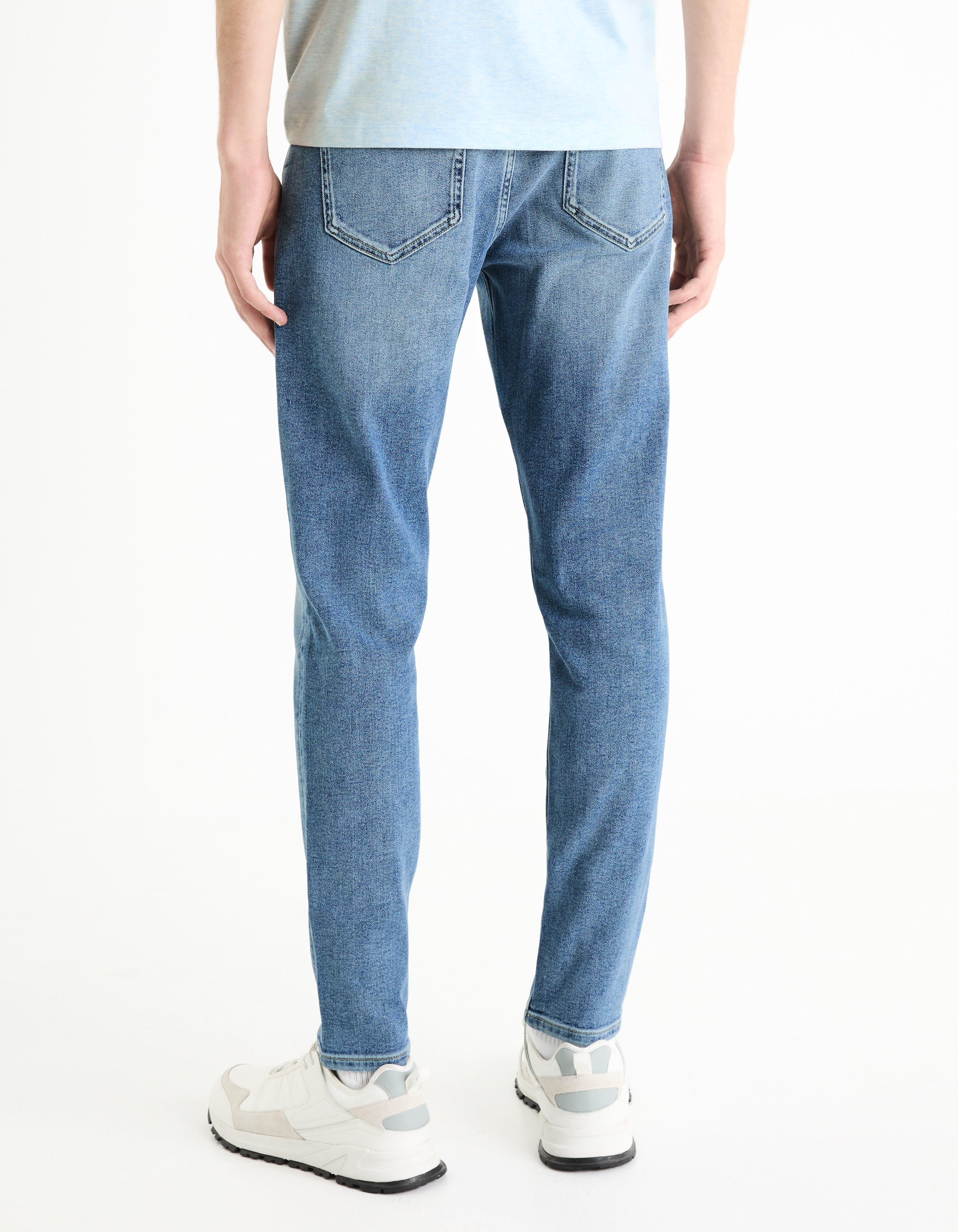 Slim fit pentru barbati Celio - albastru