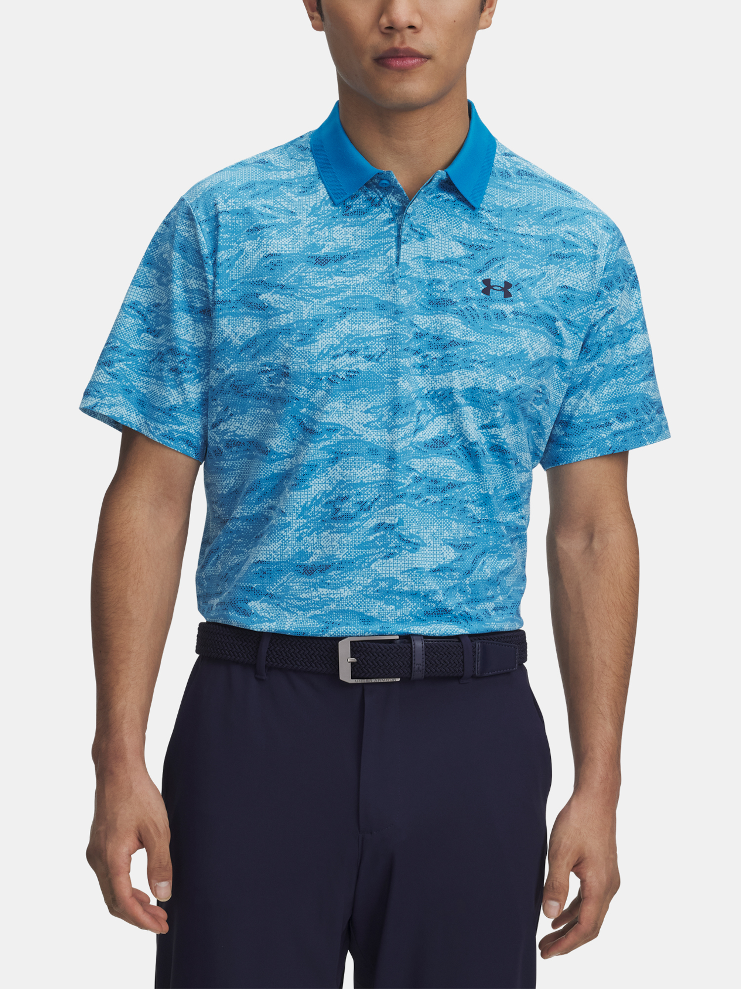 Men's T-shirt Under Armour UA Drive Chill Printed Polo - Men's