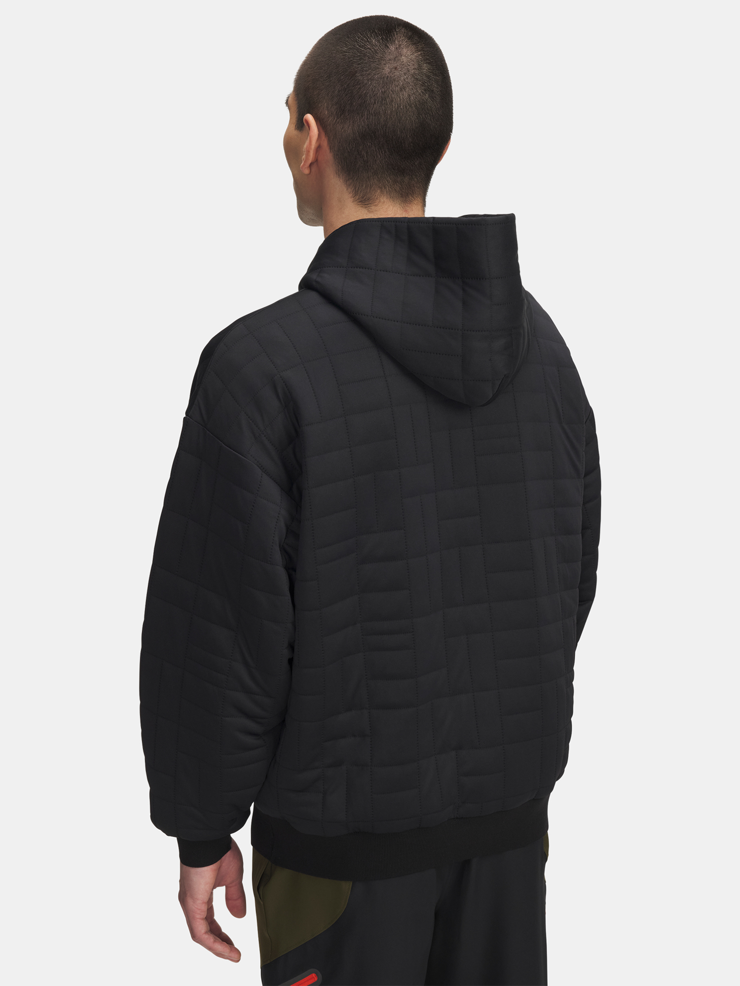 Men&#039;s sweatshirt Under Armour UA Unstoppable Flc Txtr Hdy-BLK - Men&#039;s