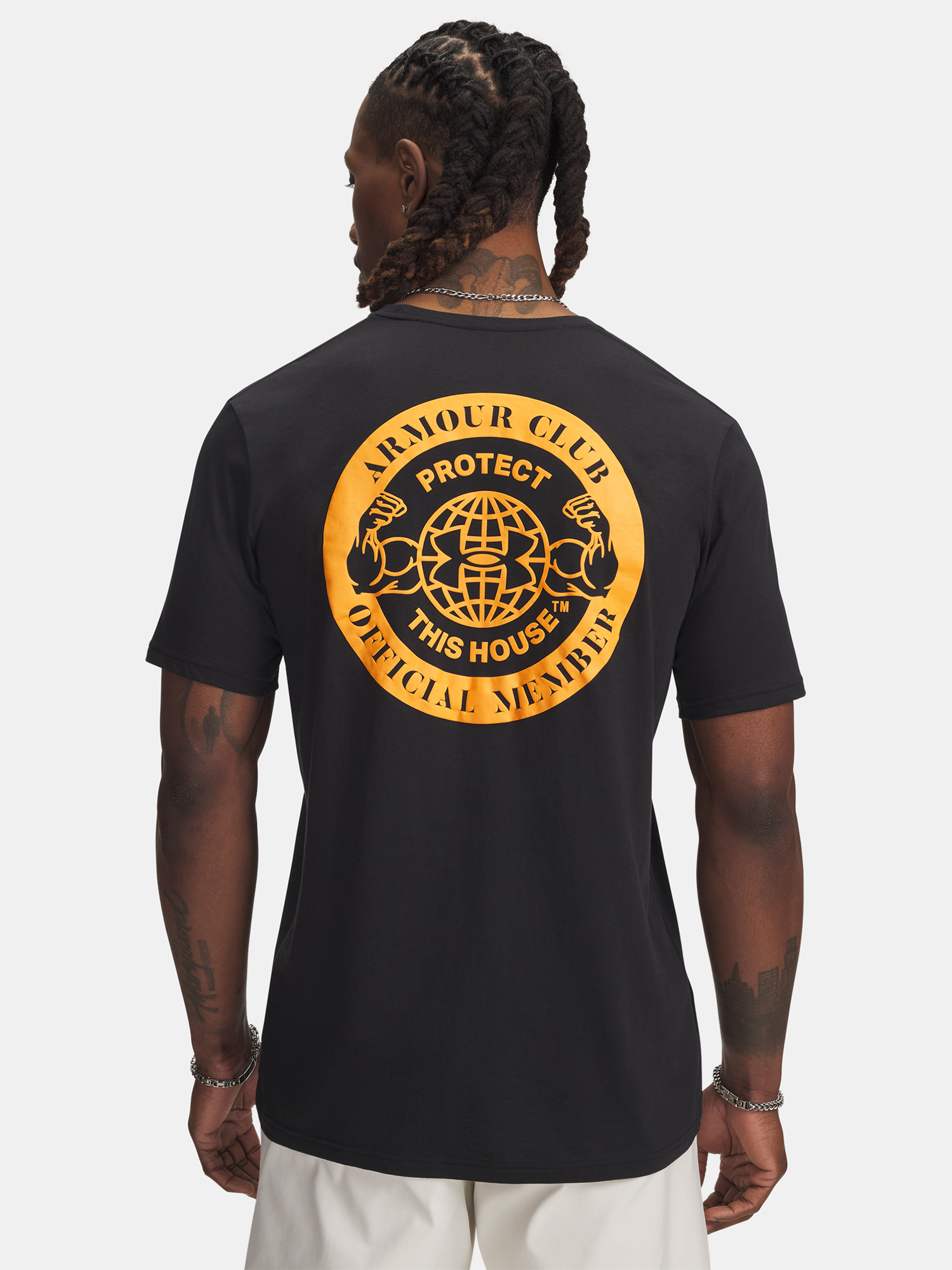 Men's T-shirt Under Armour UA ARMOUR CLUB SS-BLK - Men's