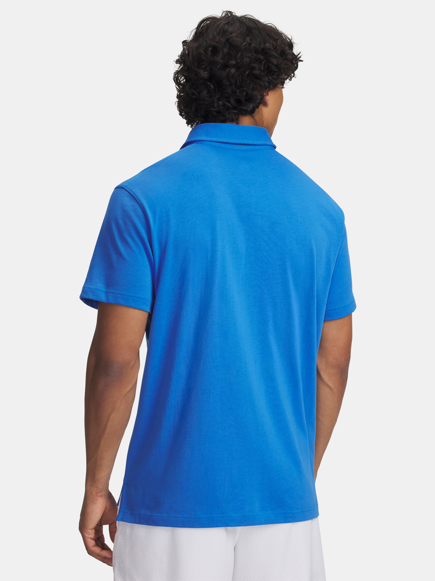 Men's Under Armour UA Icon T-Shirt Polo-BLU - Men's