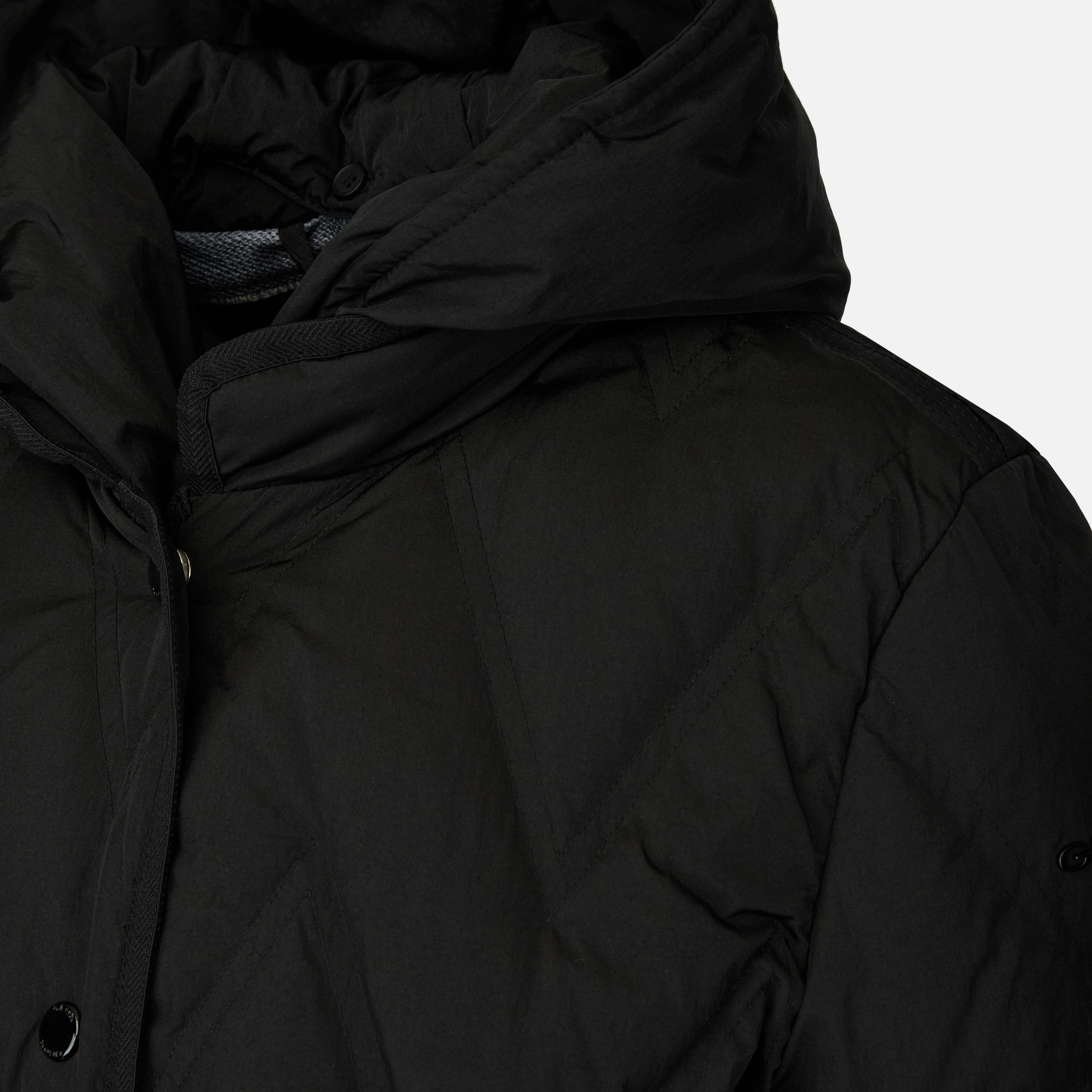 Geacă neagră cu puf pentru femei Geox Plummery