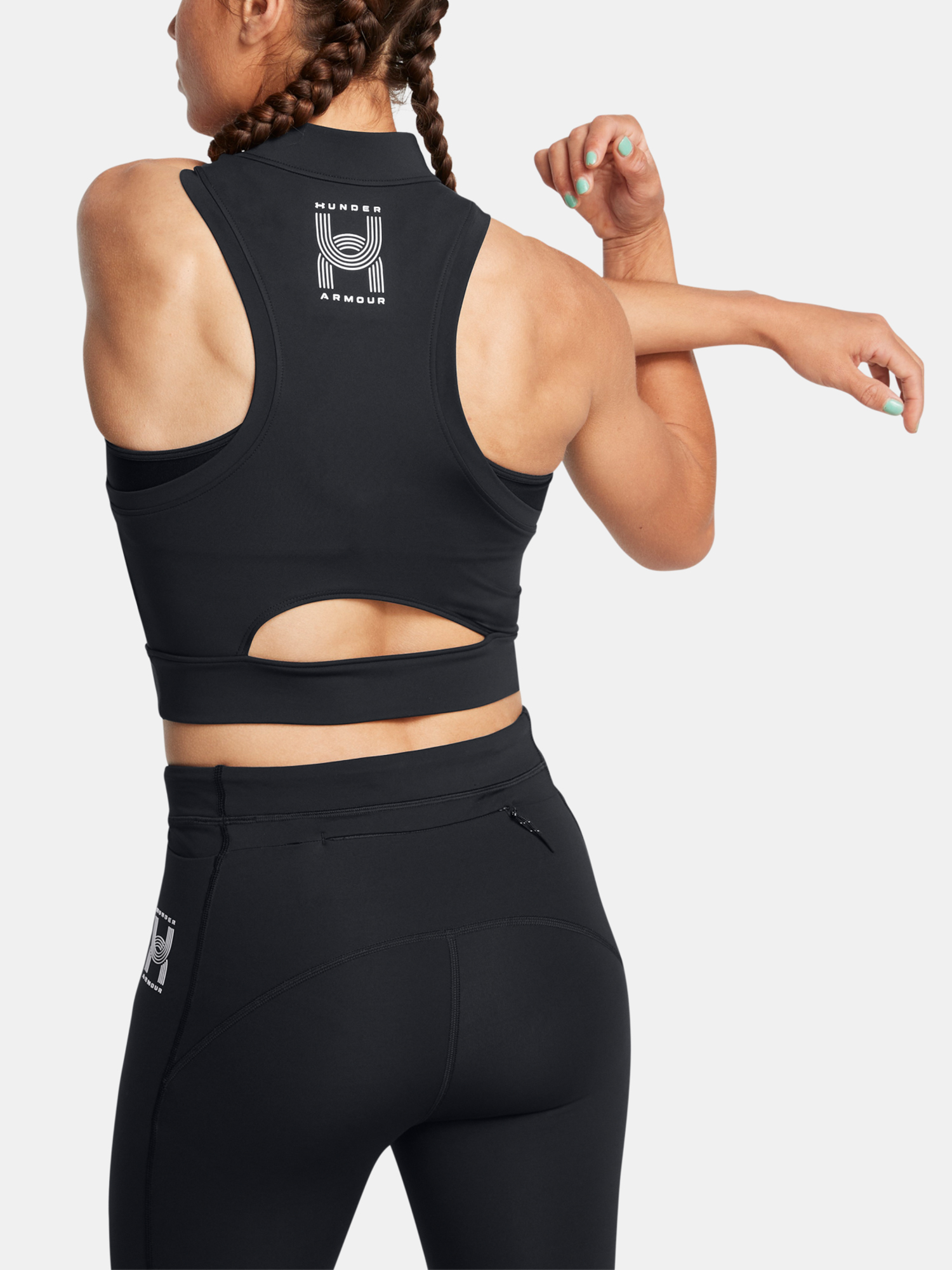 Under Armour Women&#039;s Tank Top UA Run Anywhere Crop Tank - Women