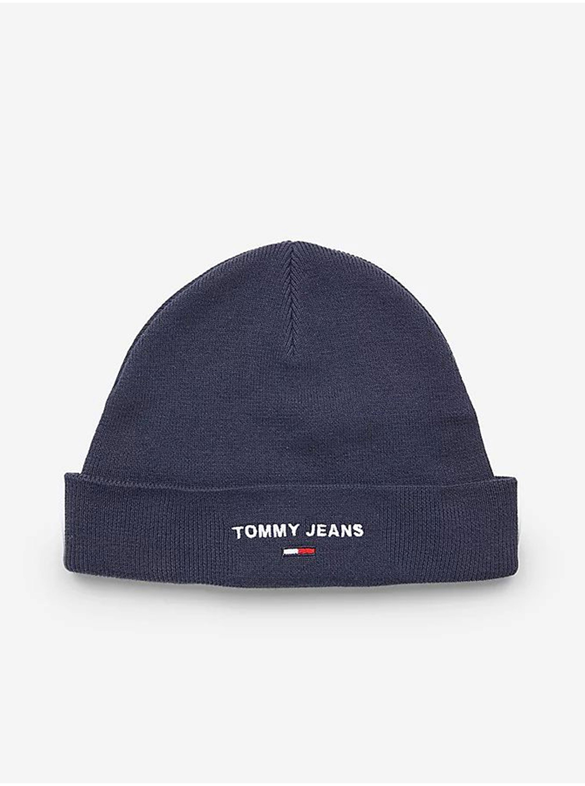 Levně Tmavě modrá pánská čepice Tommy Jeans - Pánské