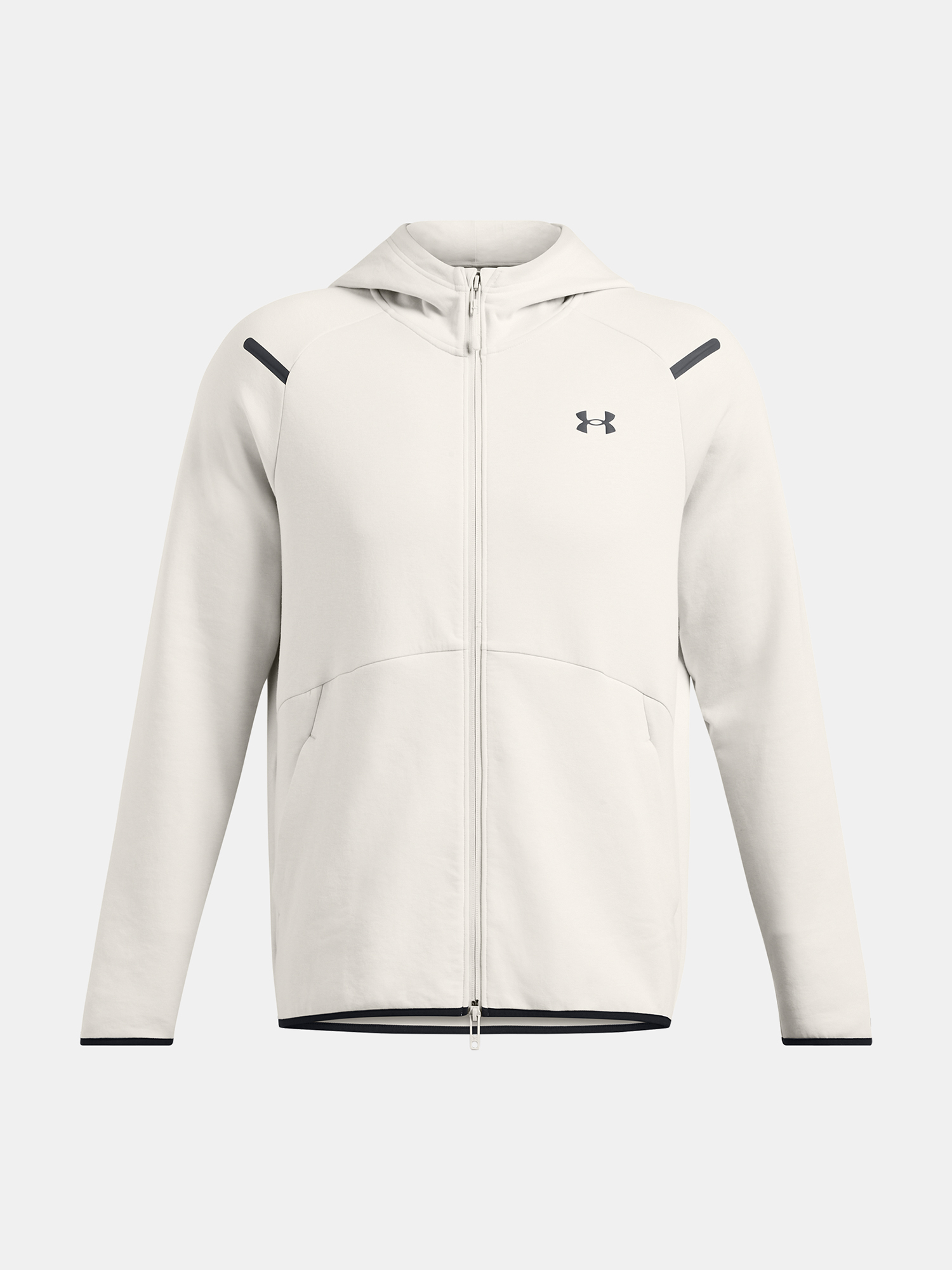Men's sweatshirt Under Armour UA Unstoppable Flc FZ HD EU-WHT - Men's