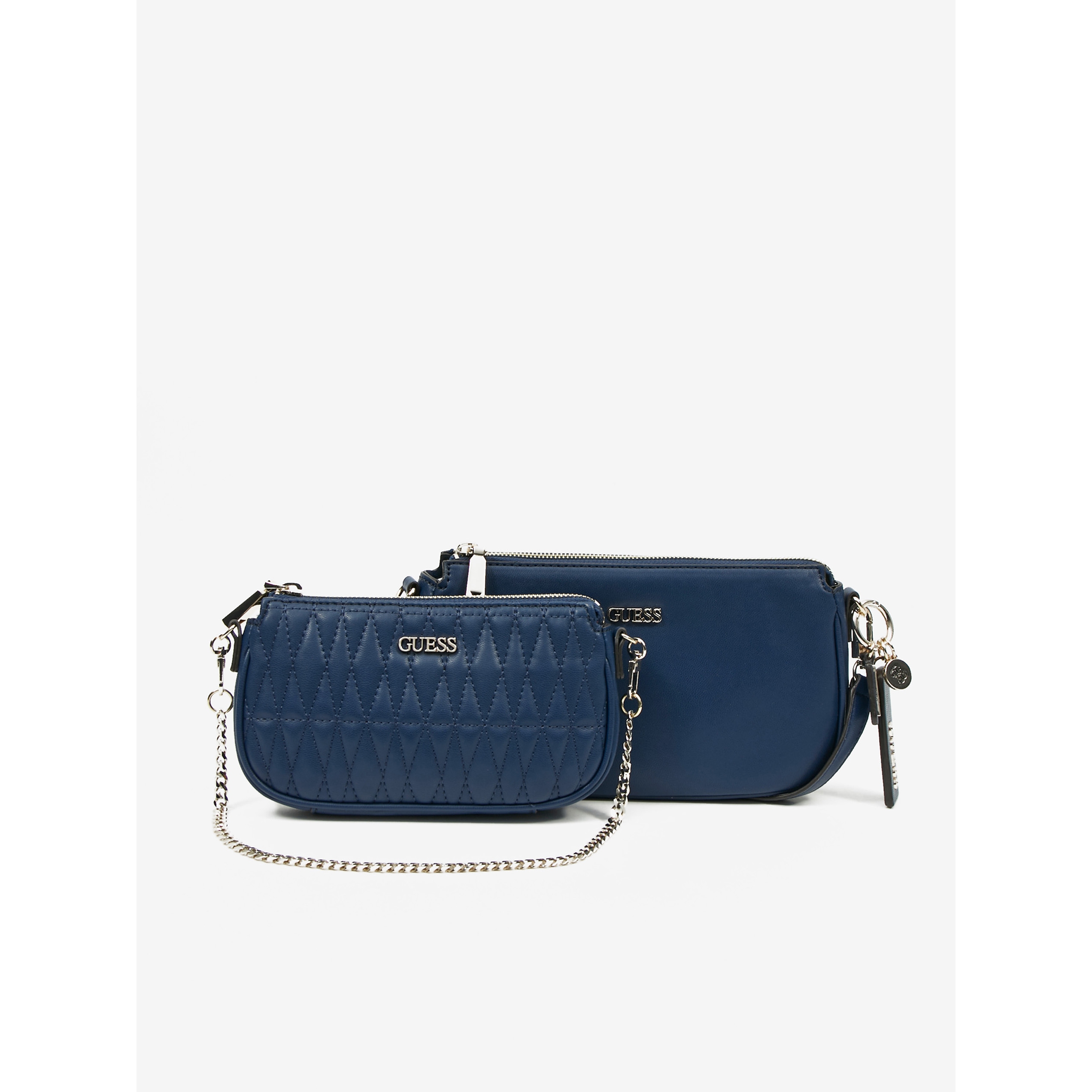 guess arie double pouch crossbody