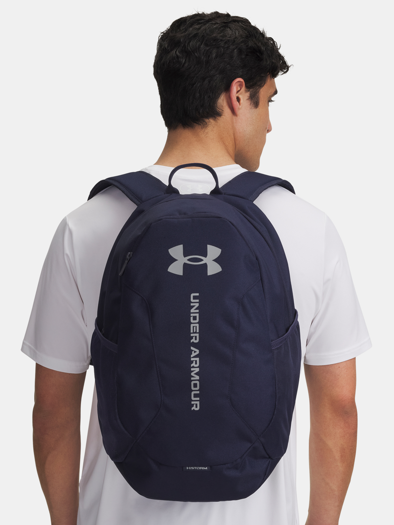 Unisex backpack Under Armour UA Hustle Lite Backpack-BLU - unisex