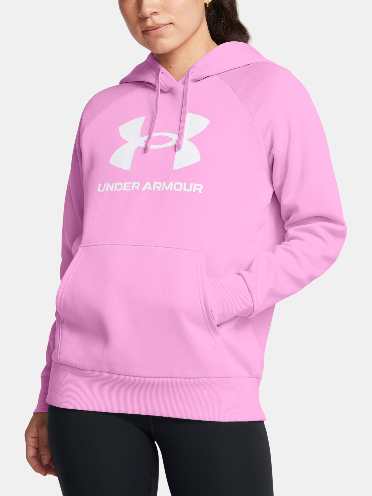 Under Armour Women's Sweatshirt UA Rival Fleece Big Logo Hdy - Women's