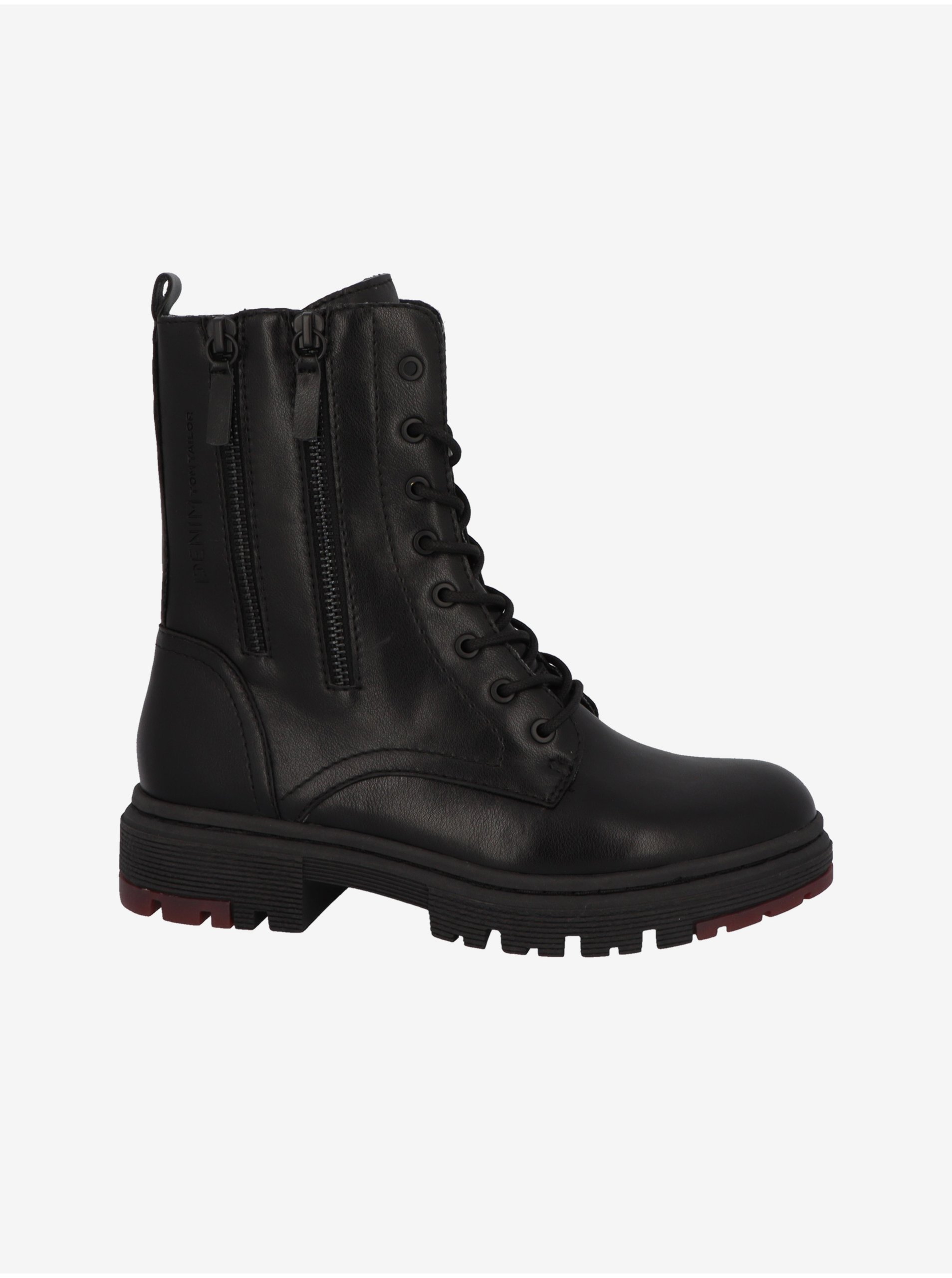 Black Women Ankle Winter Boots Tom Tailor - Women