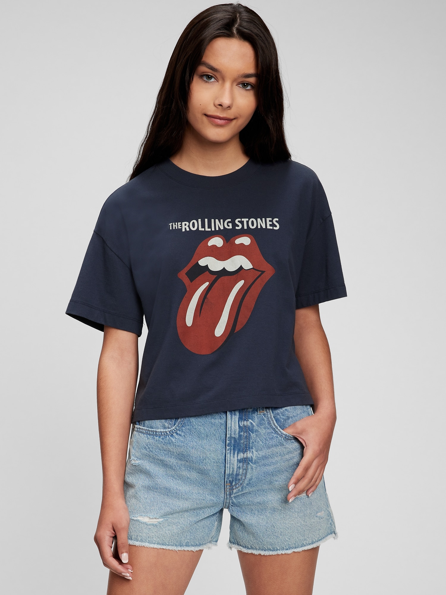 Levně GAP Teen tričko The Rolling Stone - Holky