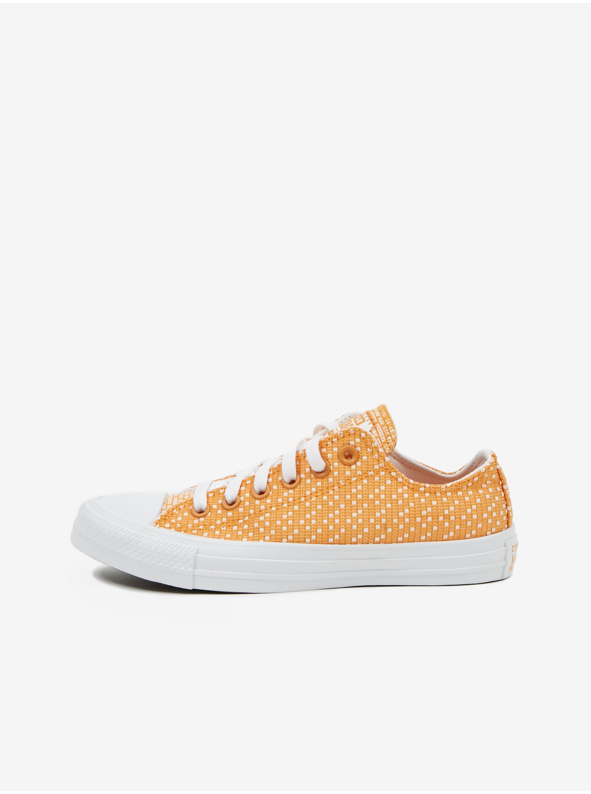 Orange Women's Converse Reverse Stitched Sneakers - Women